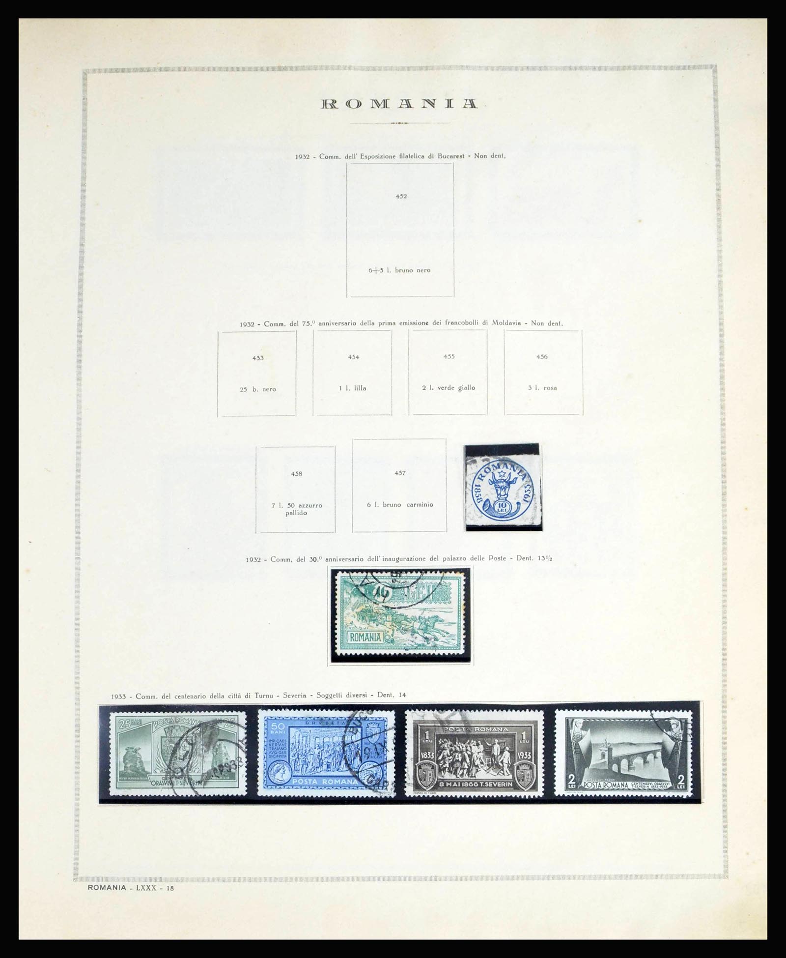 40164 0020 - Postzegelverzameling 40164 Roemenië 1862-1969.