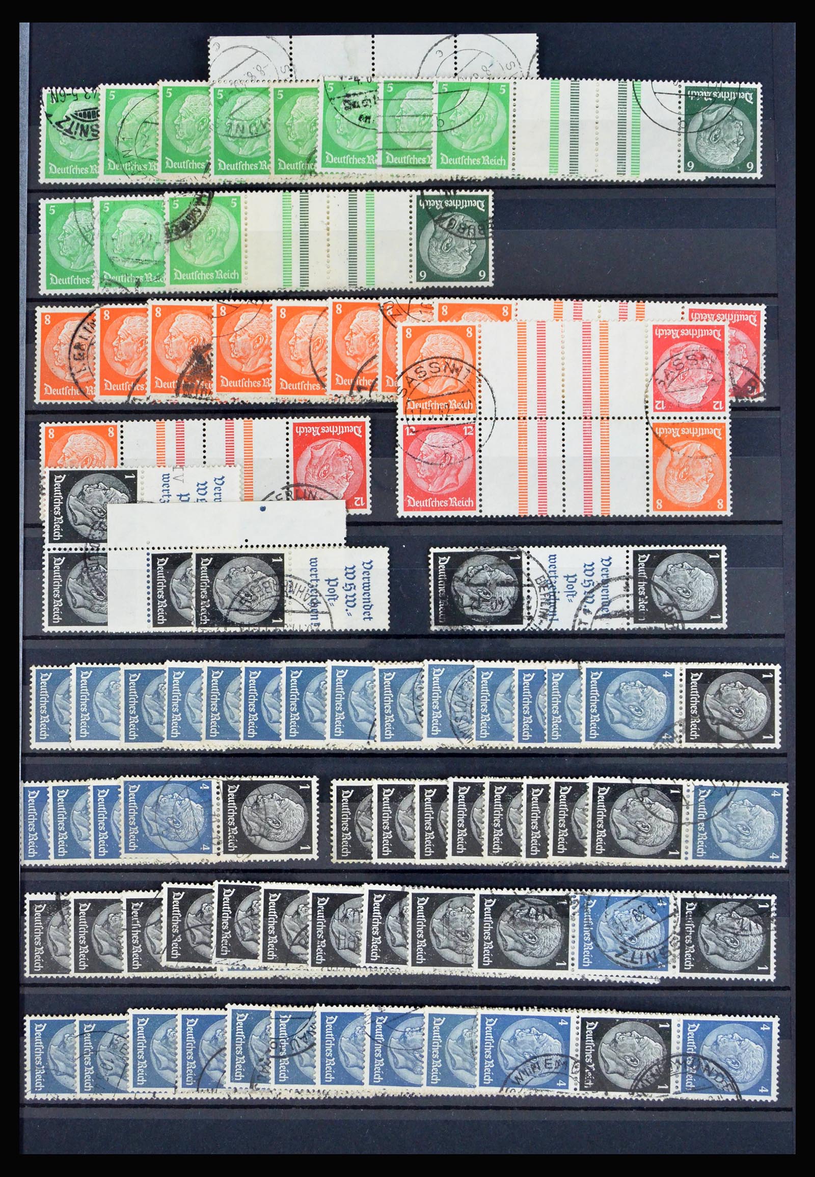 40169 0013 - Postzegelverzameling 40169 Duitse Rijk combinaties 1916-1941.
