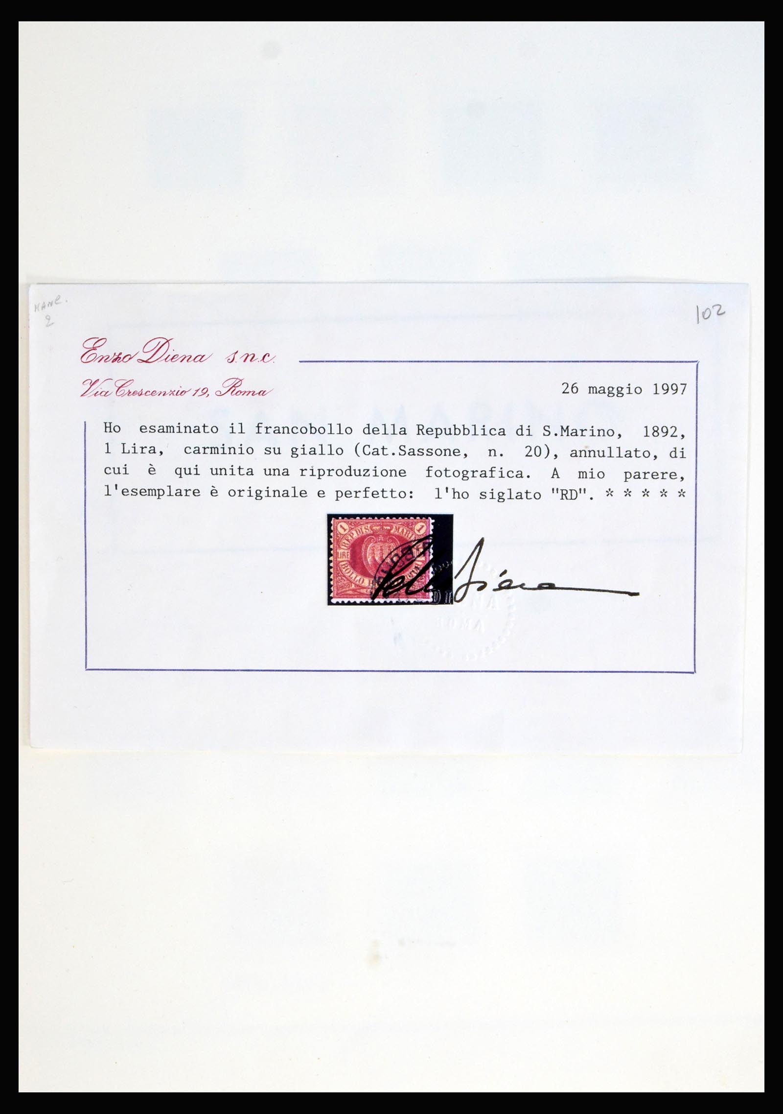 40176 0001 - Postzegelverzameling 40176 San Marino 1877-2000.