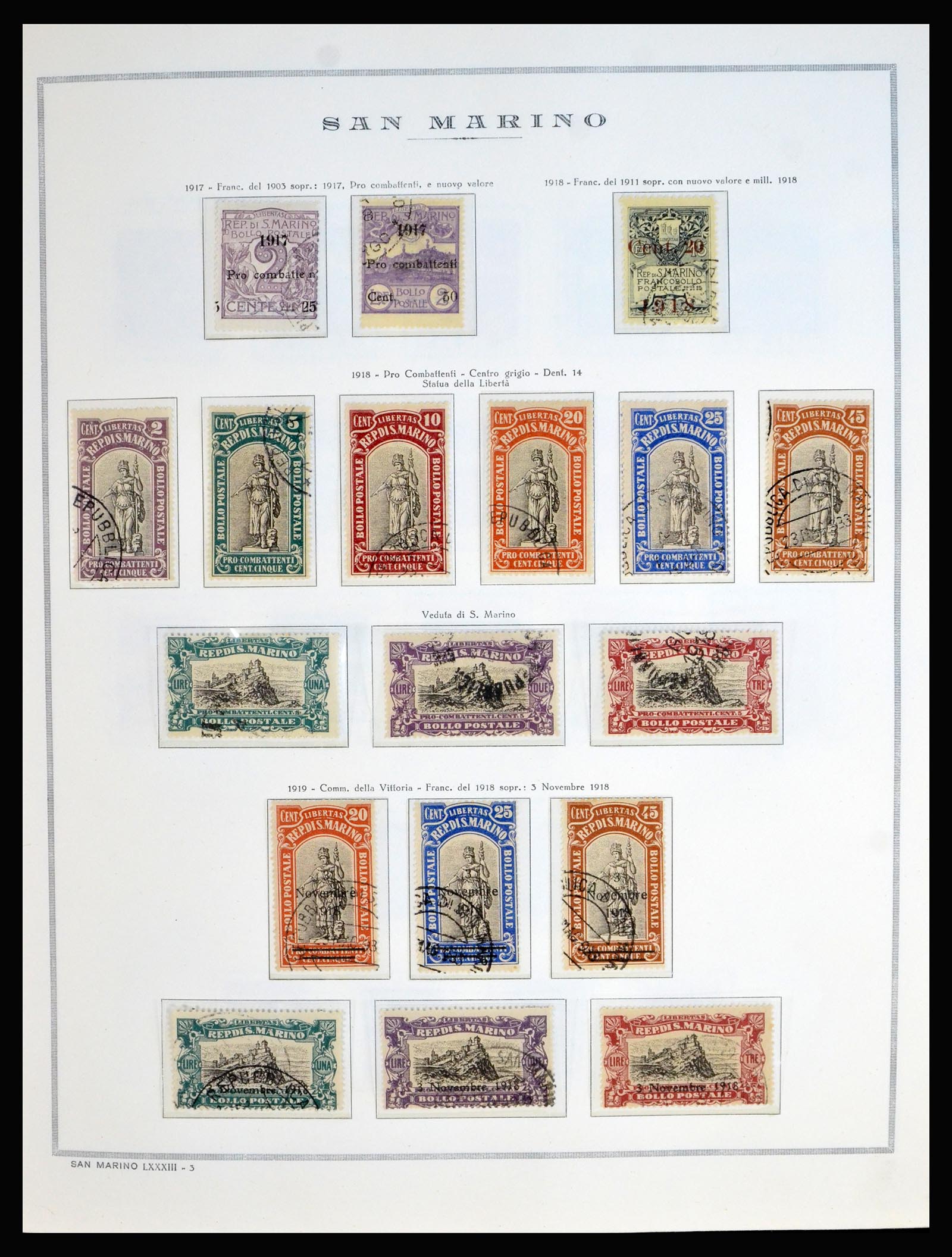 40176 0008 - Postzegelverzameling 40176 San Marino 1877-2000.