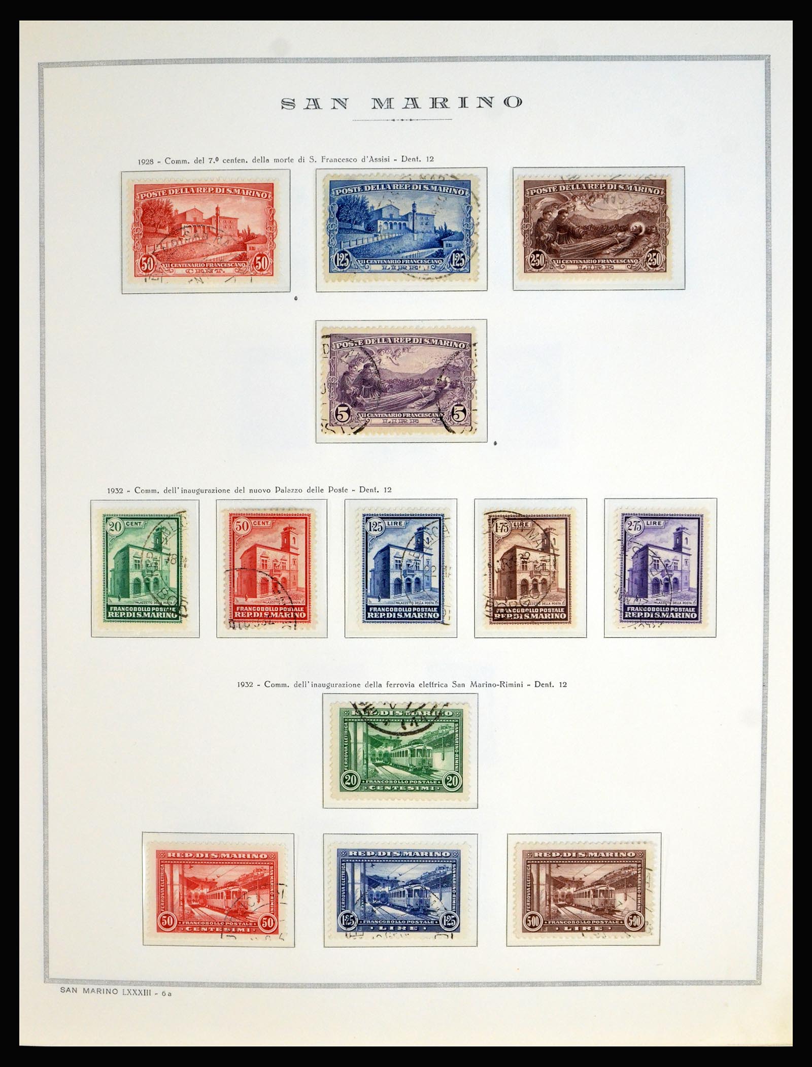 40176 0013 - Postzegelverzameling 40176 San Marino 1877-2000.