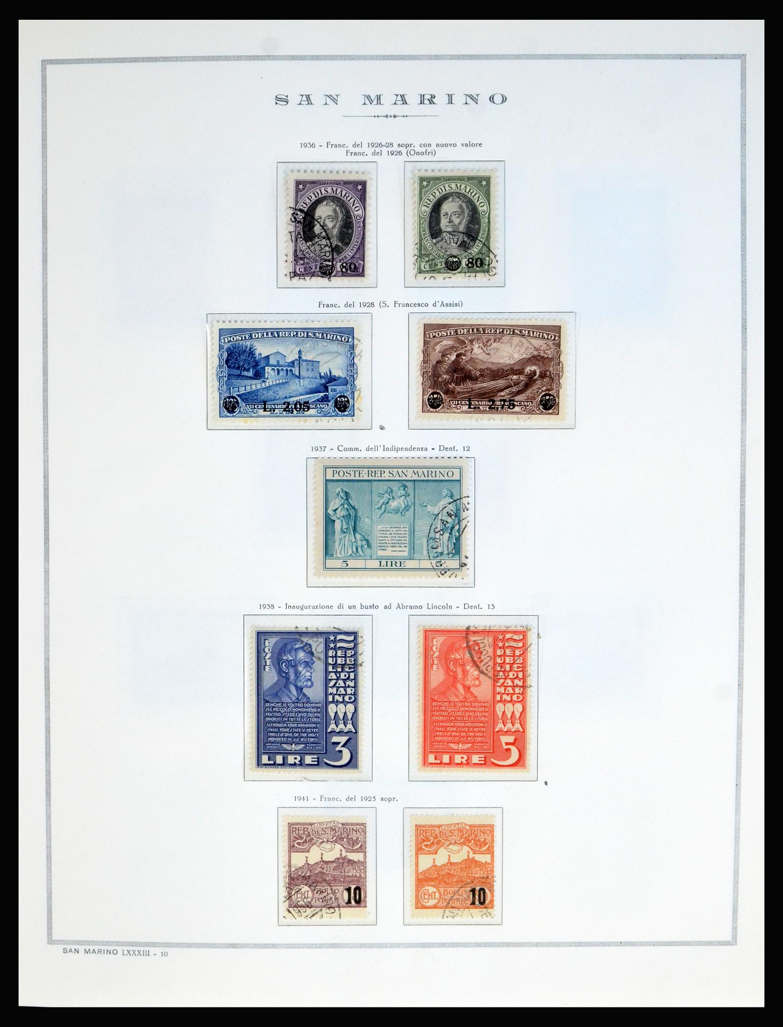 40176 0018 - Postzegelverzameling 40176 San Marino 1877-2000.