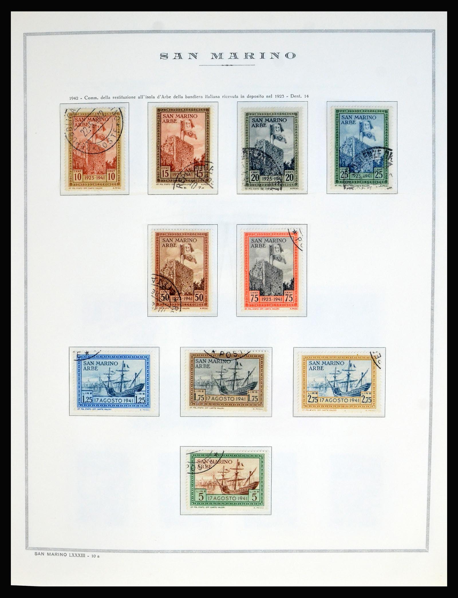 40176 0019 - Postzegelverzameling 40176 San Marino 1877-2000.