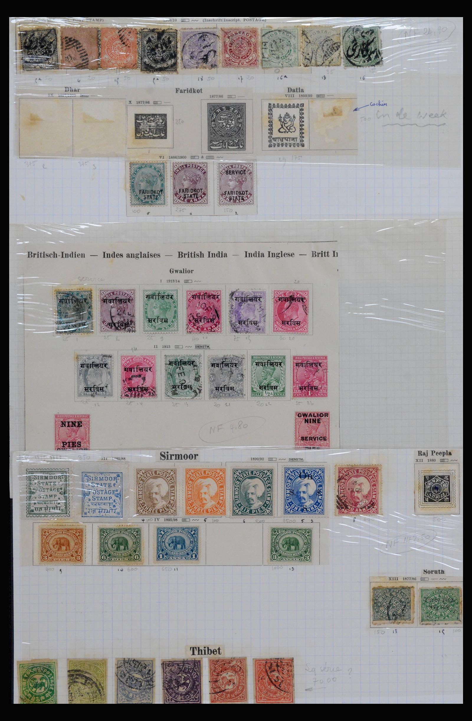 40180 0002 - Postzegelverzameling 40180 Wereld klassiek 1840-1910.