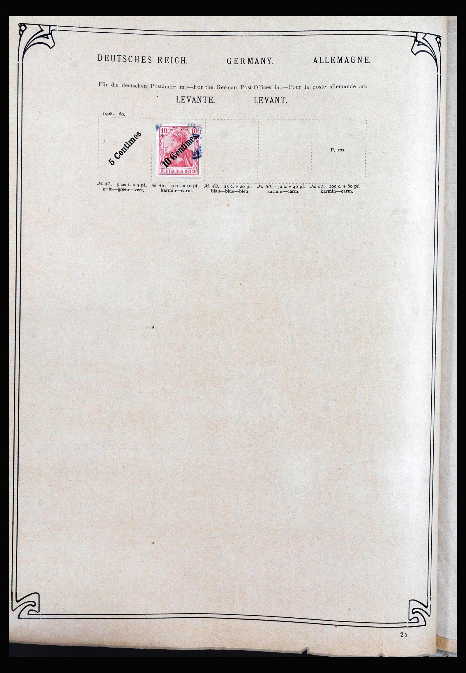 40180 0009 - Postzegelverzameling 40180 Wereld klassiek 1840-1910.