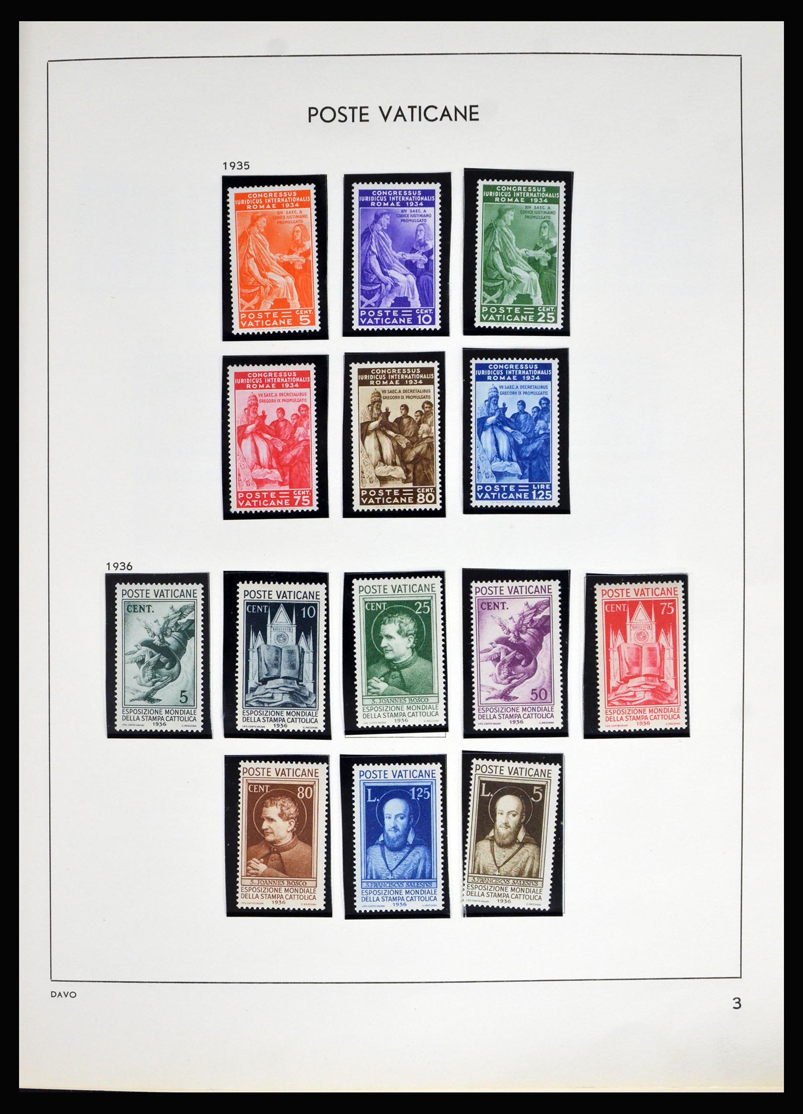 40203 0004 - Postzegel verzameling 40203 Vaticaan compleet 1929-2022!