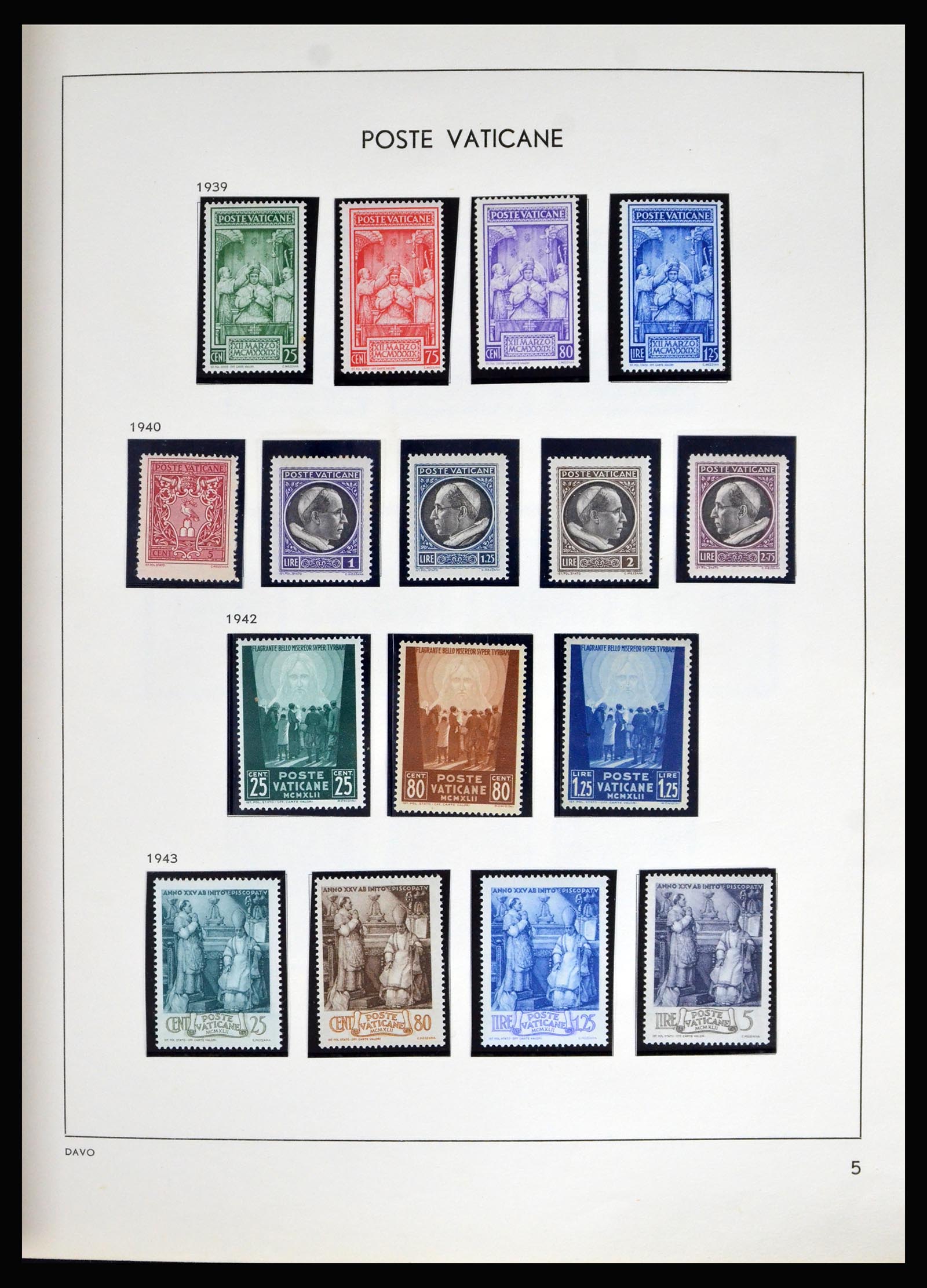 40203 0006 - Postzegel verzameling 40203 Vaticaan compleet 1929-2022!
