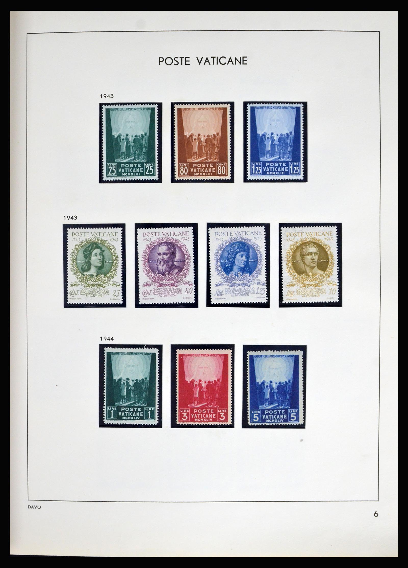 40203 0007 - Postzegel verzameling 40203 Vaticaan compleet 1929-2022!