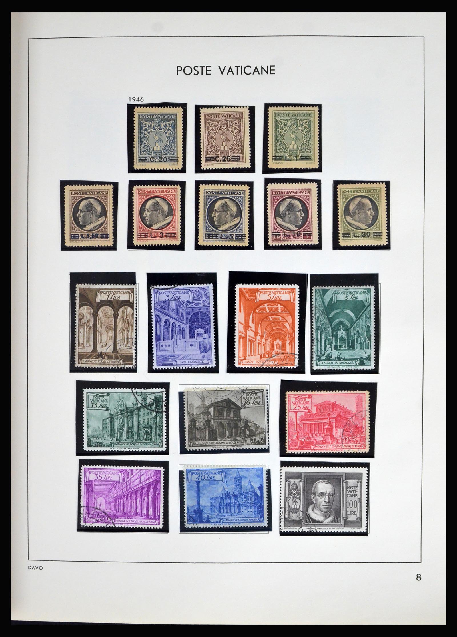 40203 0009 - Postzegel verzameling 40203 Vaticaan compleet 1929-2022!