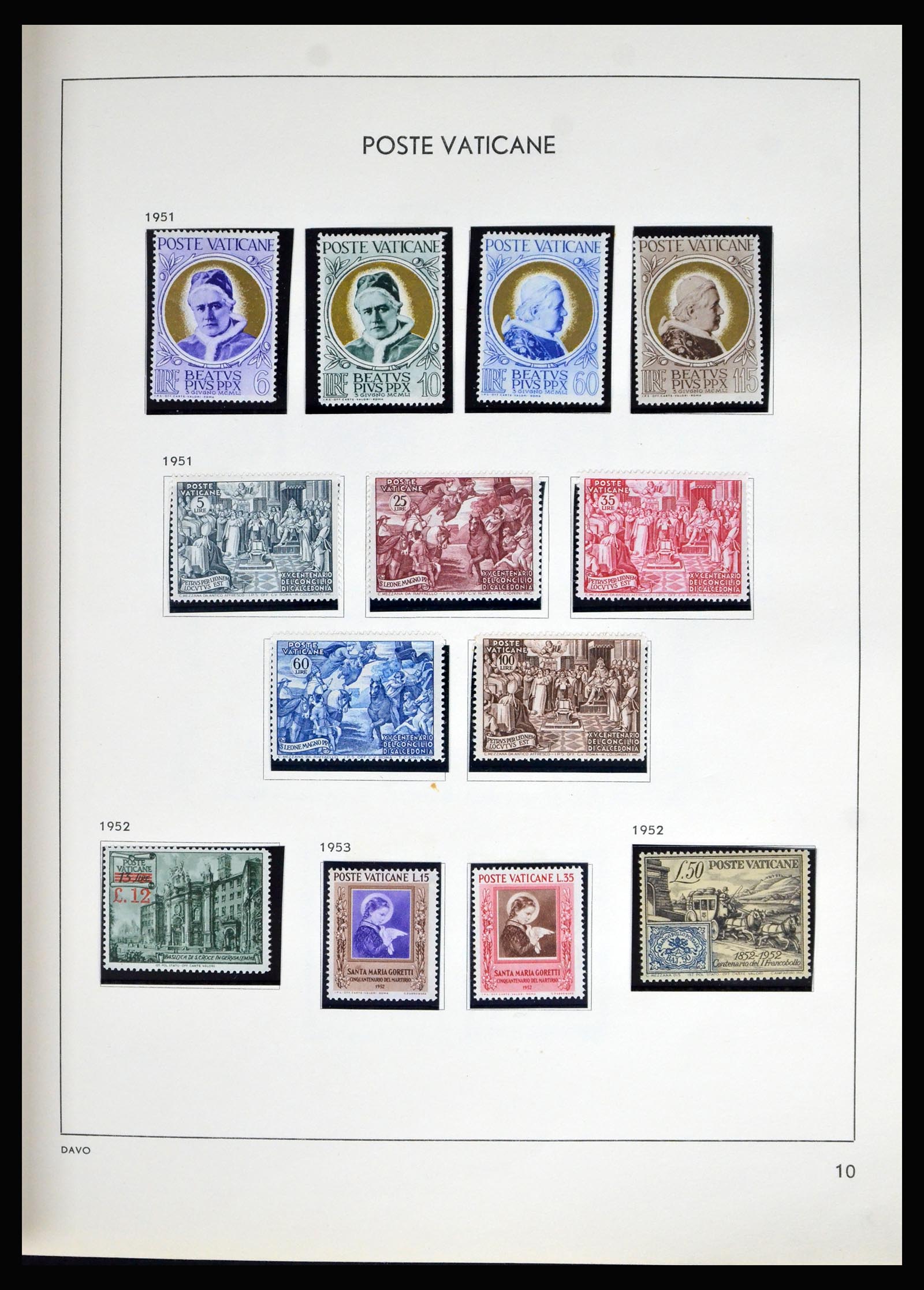 40203 0011 - Postzegel verzameling 40203 Vaticaan compleet 1929-2022!