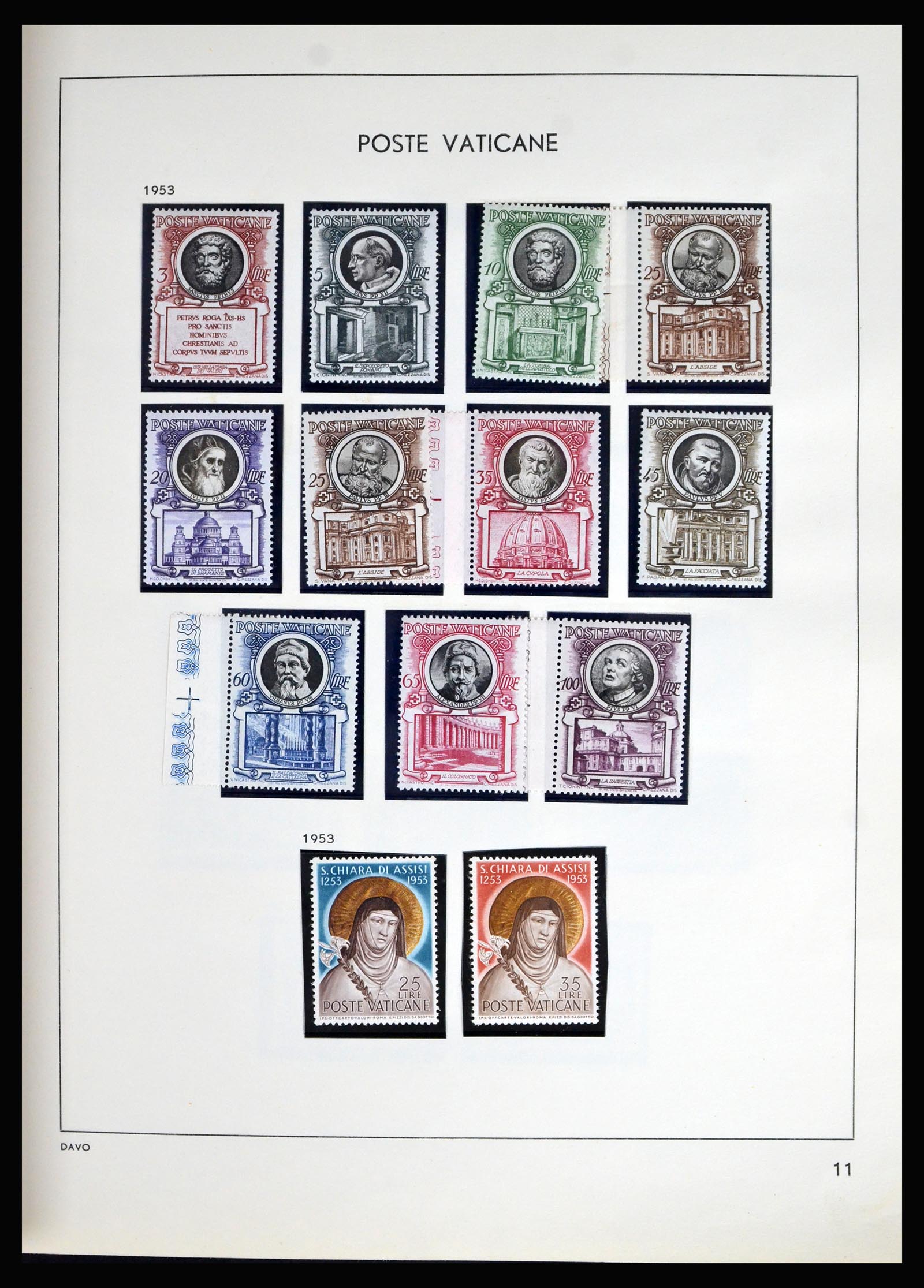 40203 0012 - Postzegel verzameling 40203 Vaticaan compleet 1929-2022!