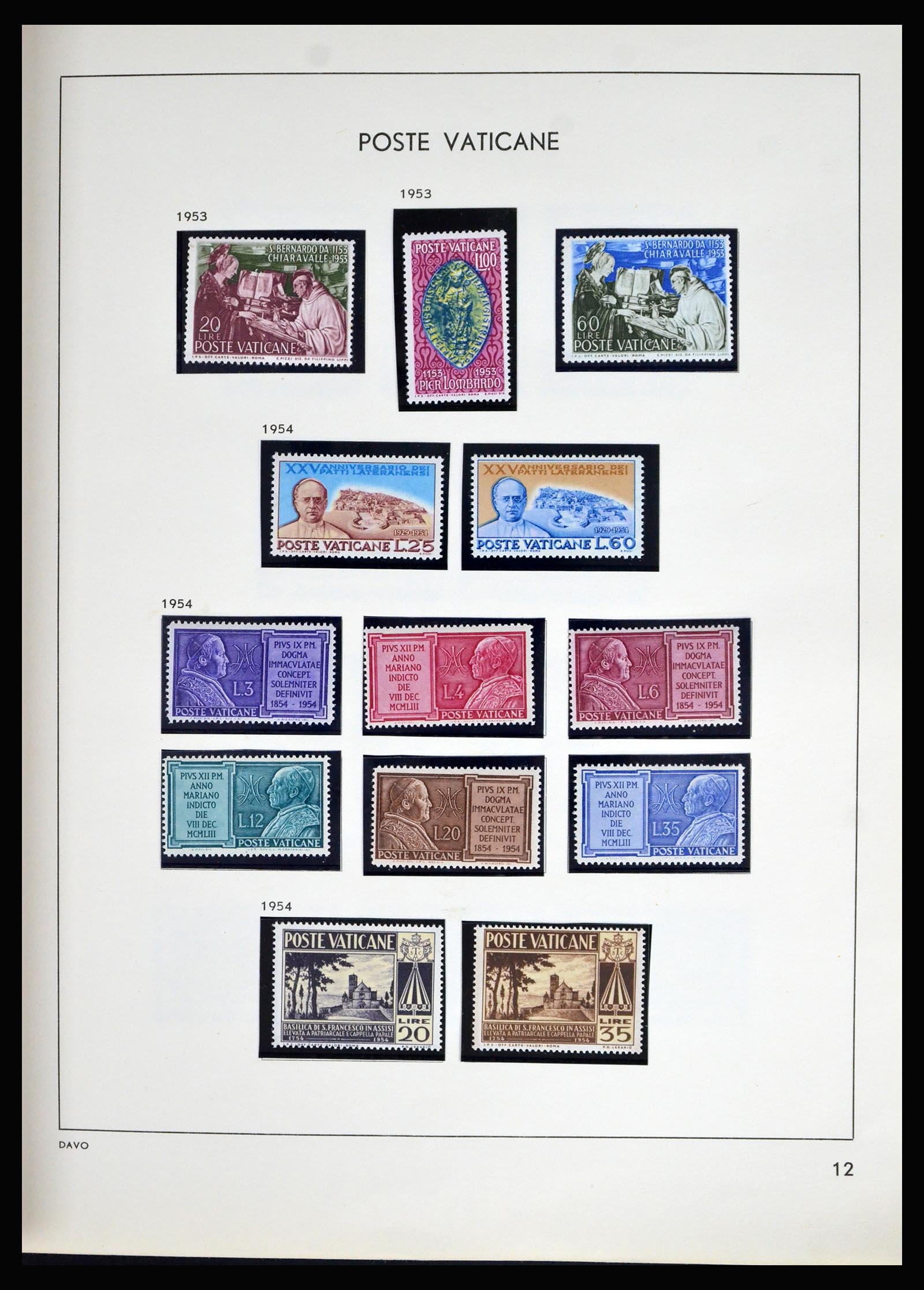 40203 0013 - Postzegel verzameling 40203 Vaticaan compleet 1929-2022!