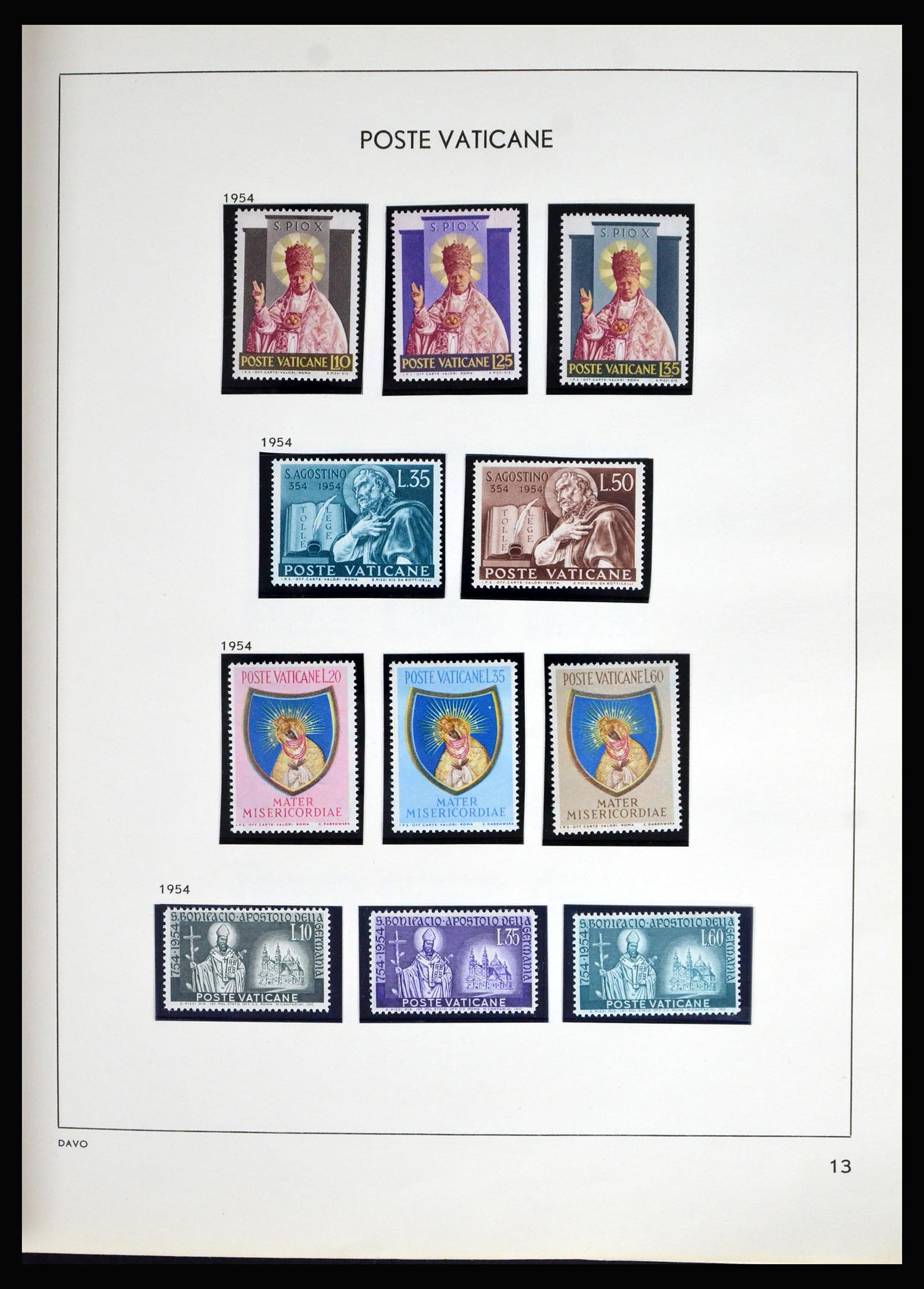 40203 0014 - Postzegel verzameling 40203 Vaticaan compleet 1929-2022!