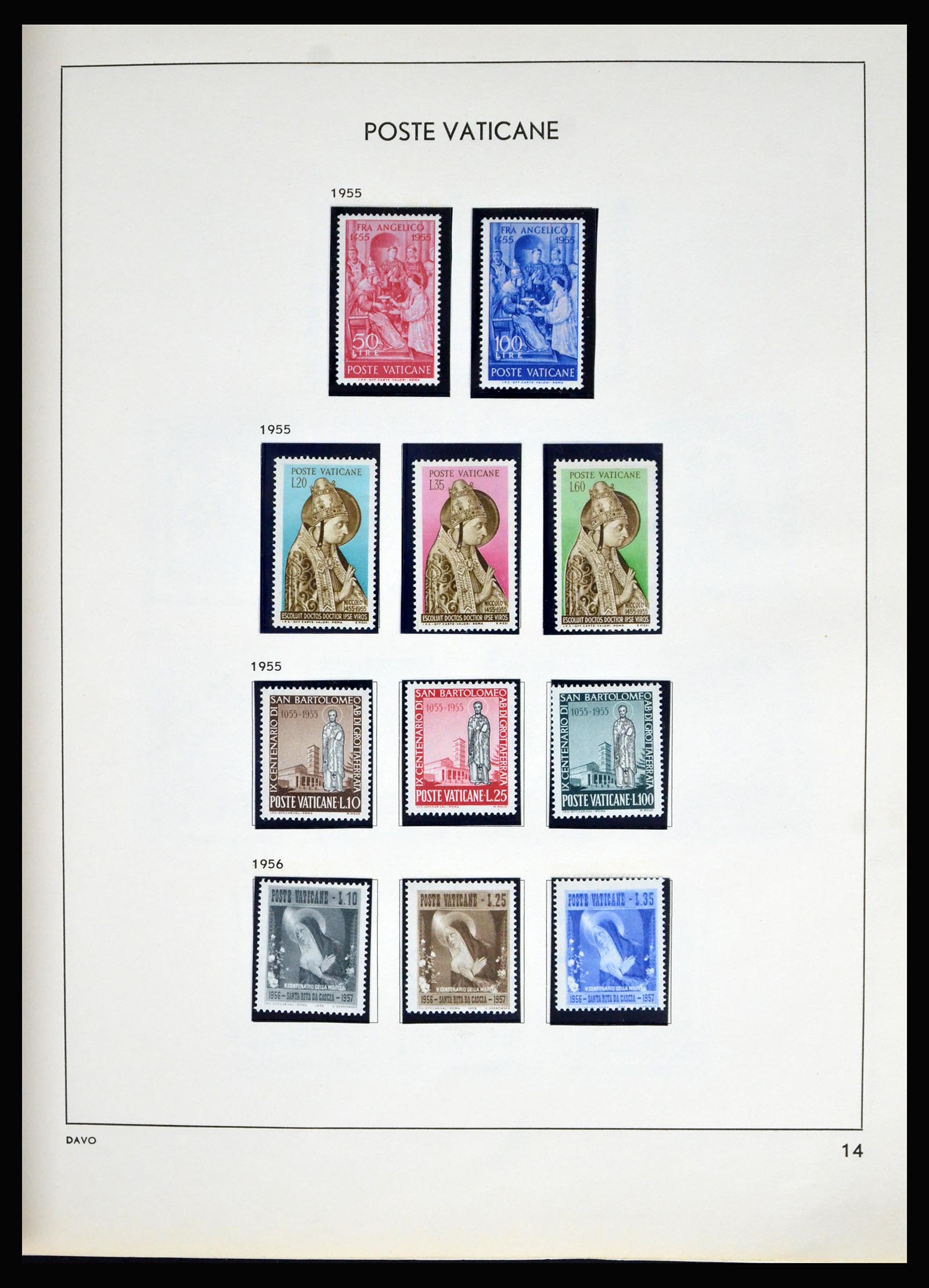 40203 0015 - Postzegel verzameling 40203 Vaticaan compleet 1929-2022!