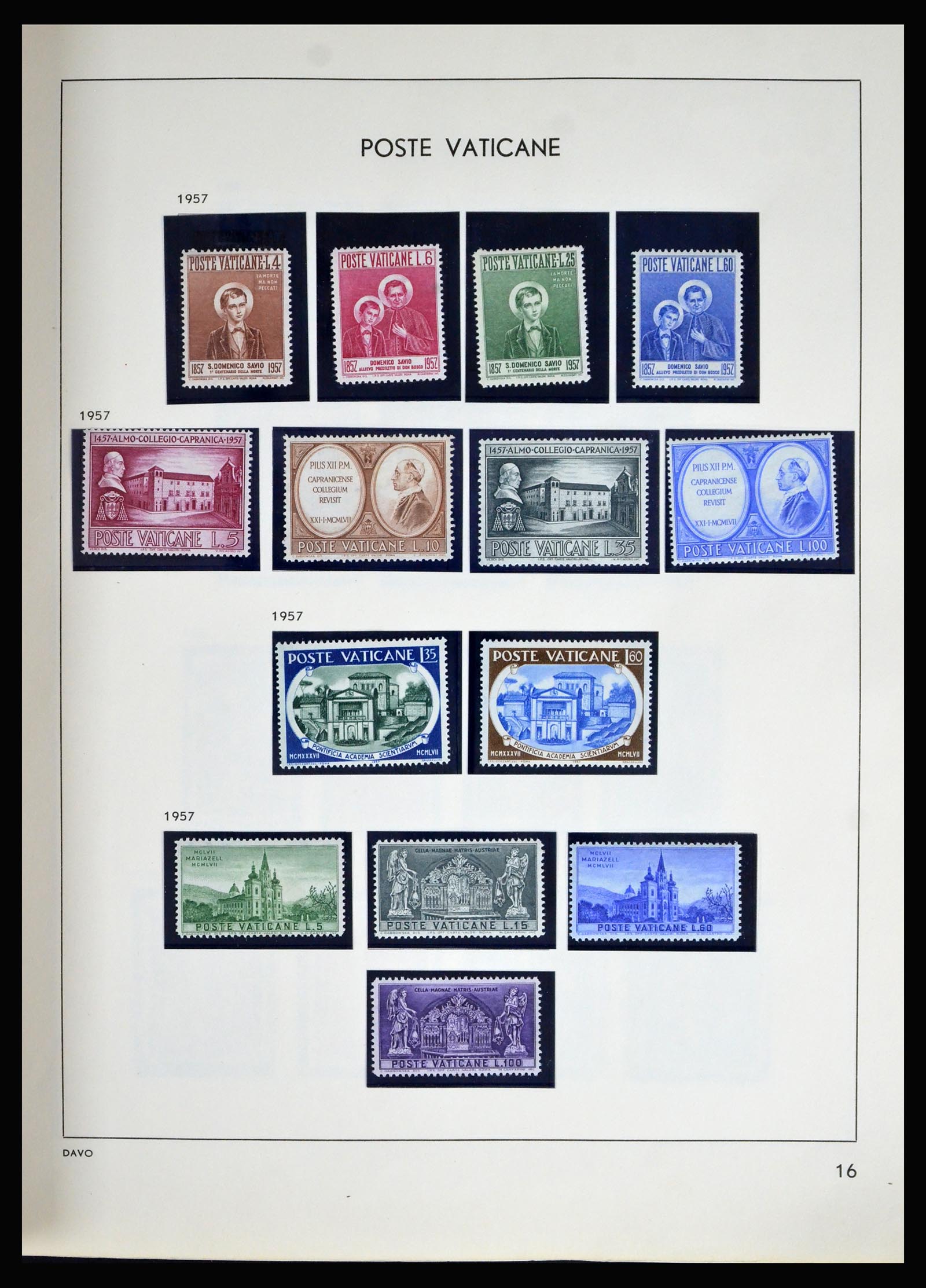 40203 0017 - Postzegel verzameling 40203 Vaticaan compleet 1929-2022!