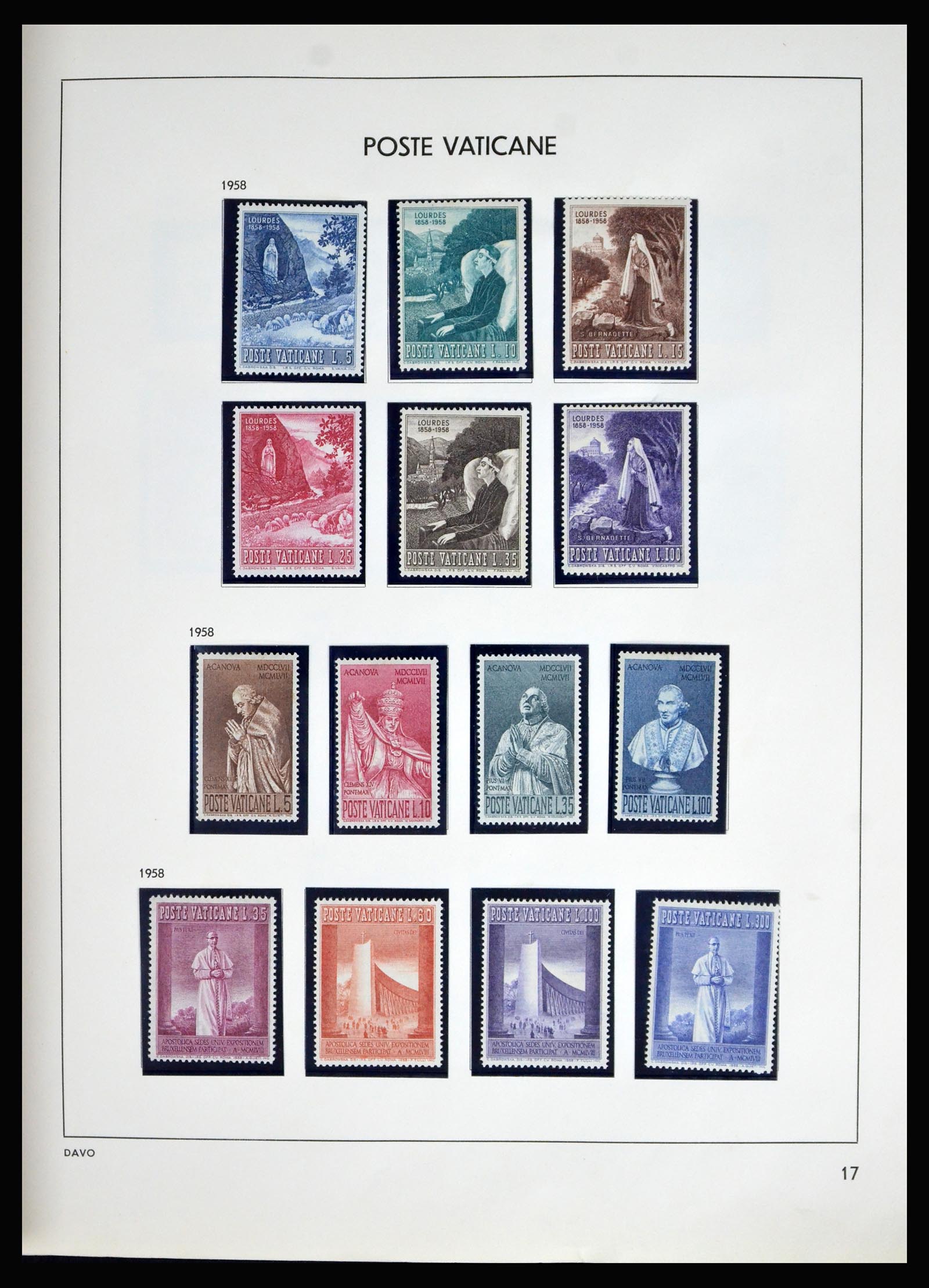 40203 0018 - Postzegel verzameling 40203 Vaticaan compleet 1929-2022!