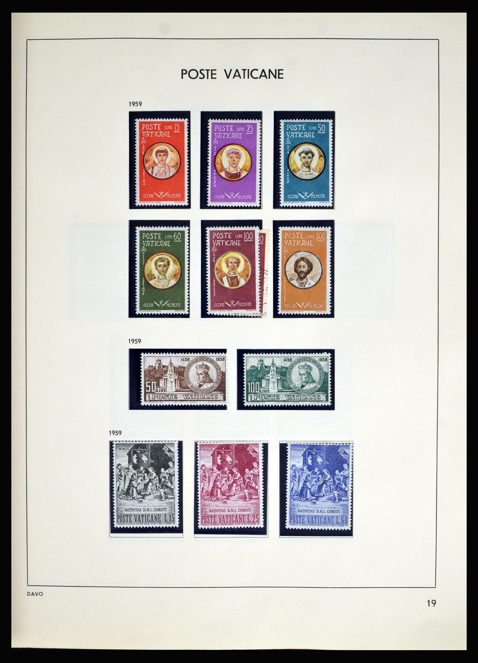 40203 0020 - Postzegel verzameling 40203 Vaticaan compleet 1929-2022!