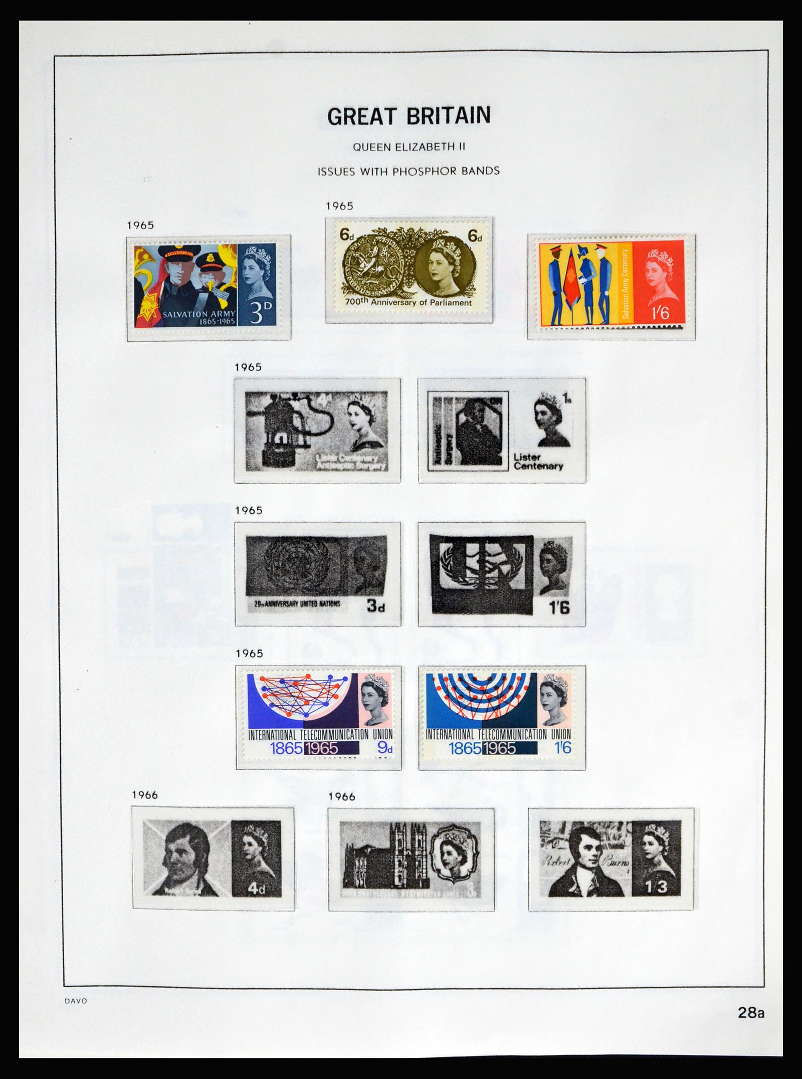 40208 0023 - Postzegelverzameling 40208 Engeland 1887-2004.