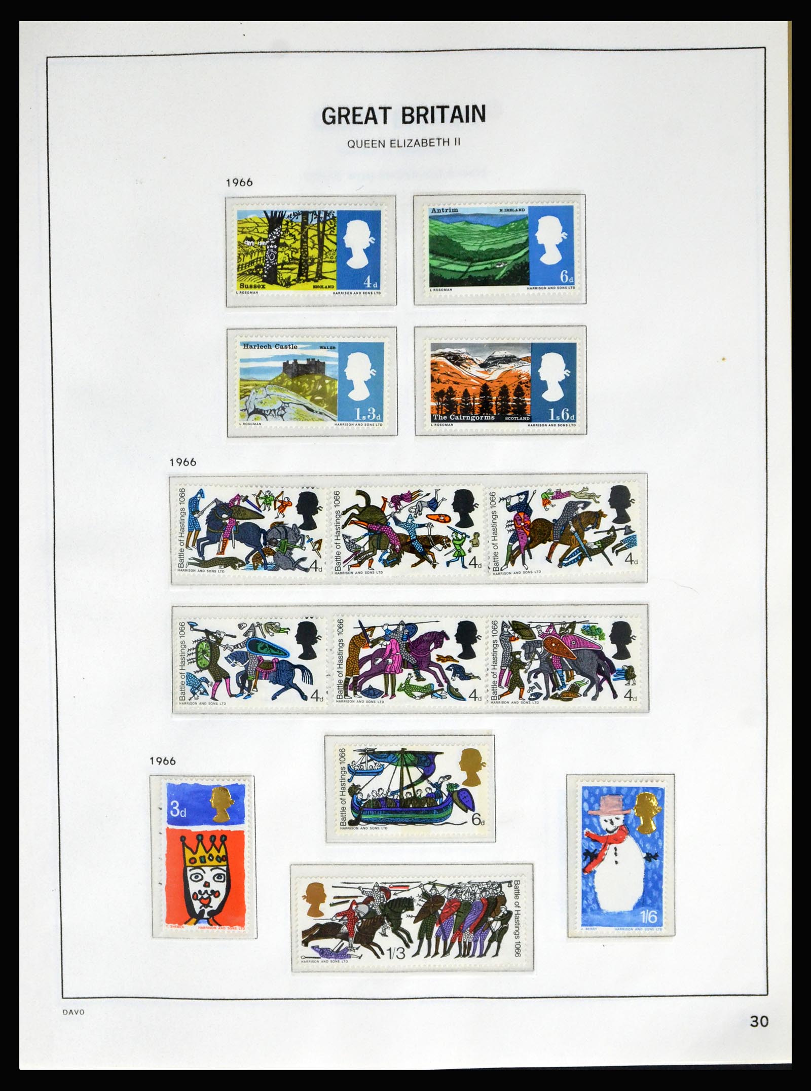 40208 0026 - Postzegelverzameling 40208 Engeland 1887-2004.