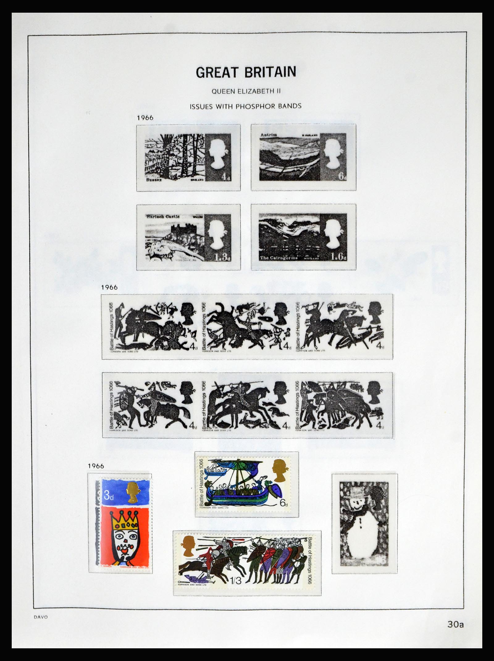 40208 0027 - Postzegelverzameling 40208 Engeland 1887-2004.