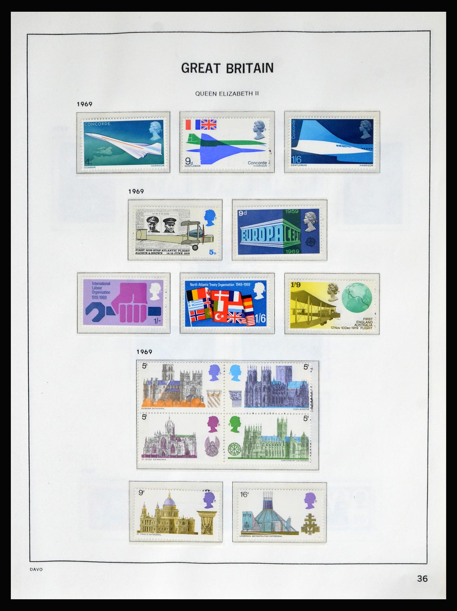 40208 0033 - Postzegelverzameling 40208 Engeland 1887-2004.