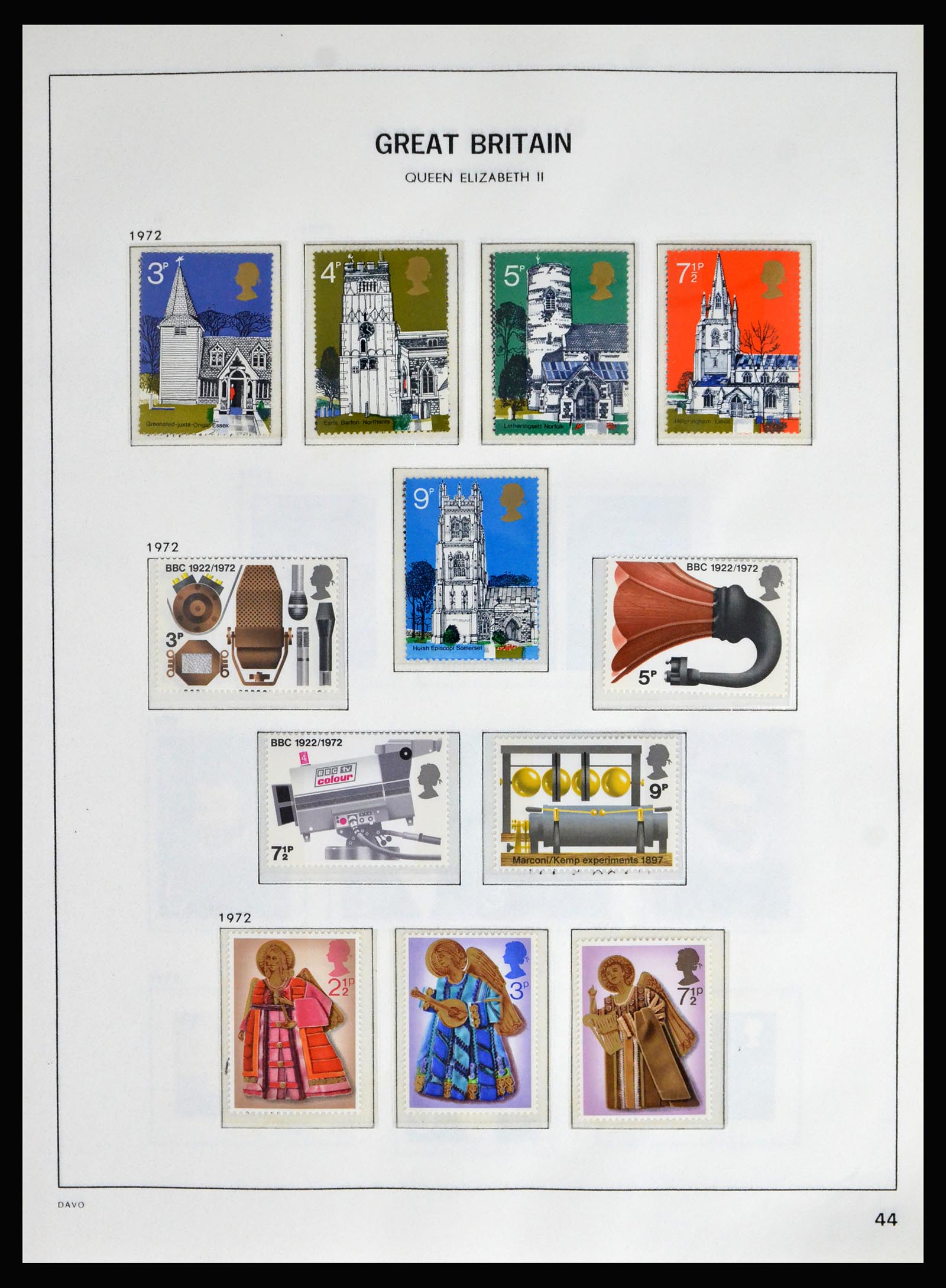 40208 0040 - Postzegelverzameling 40208 Engeland 1887-2004.