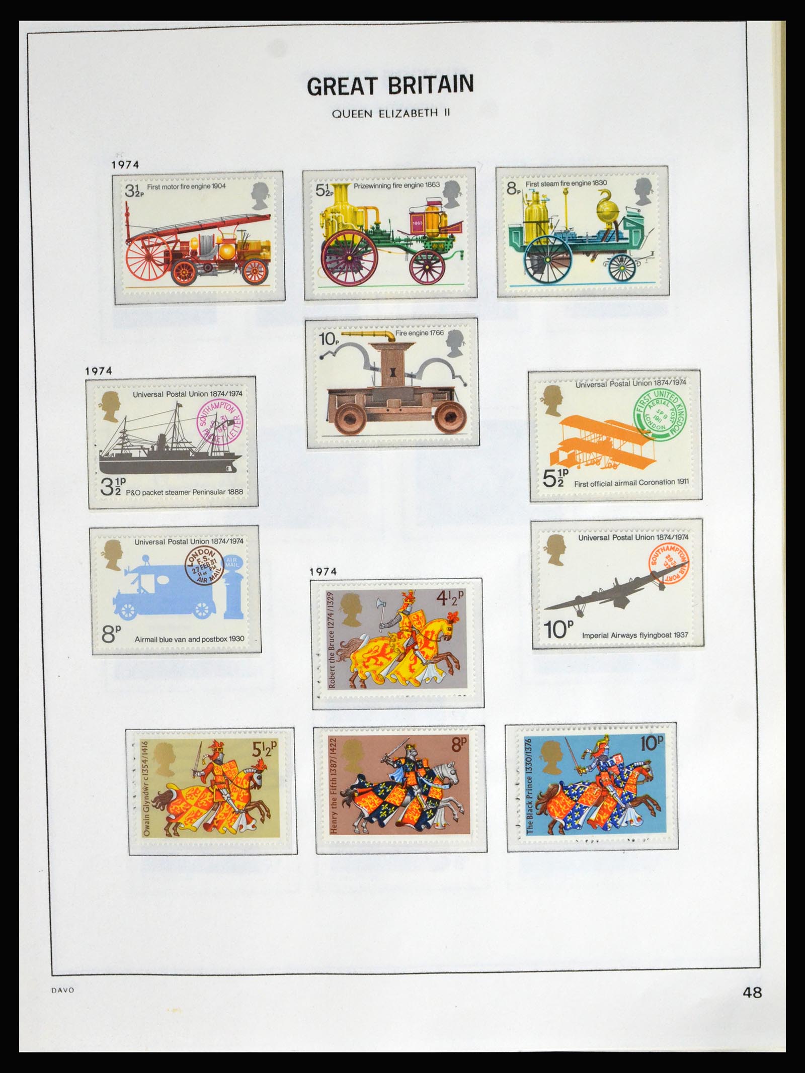 40208 0044 - Postzegelverzameling 40208 Engeland 1887-2004.
