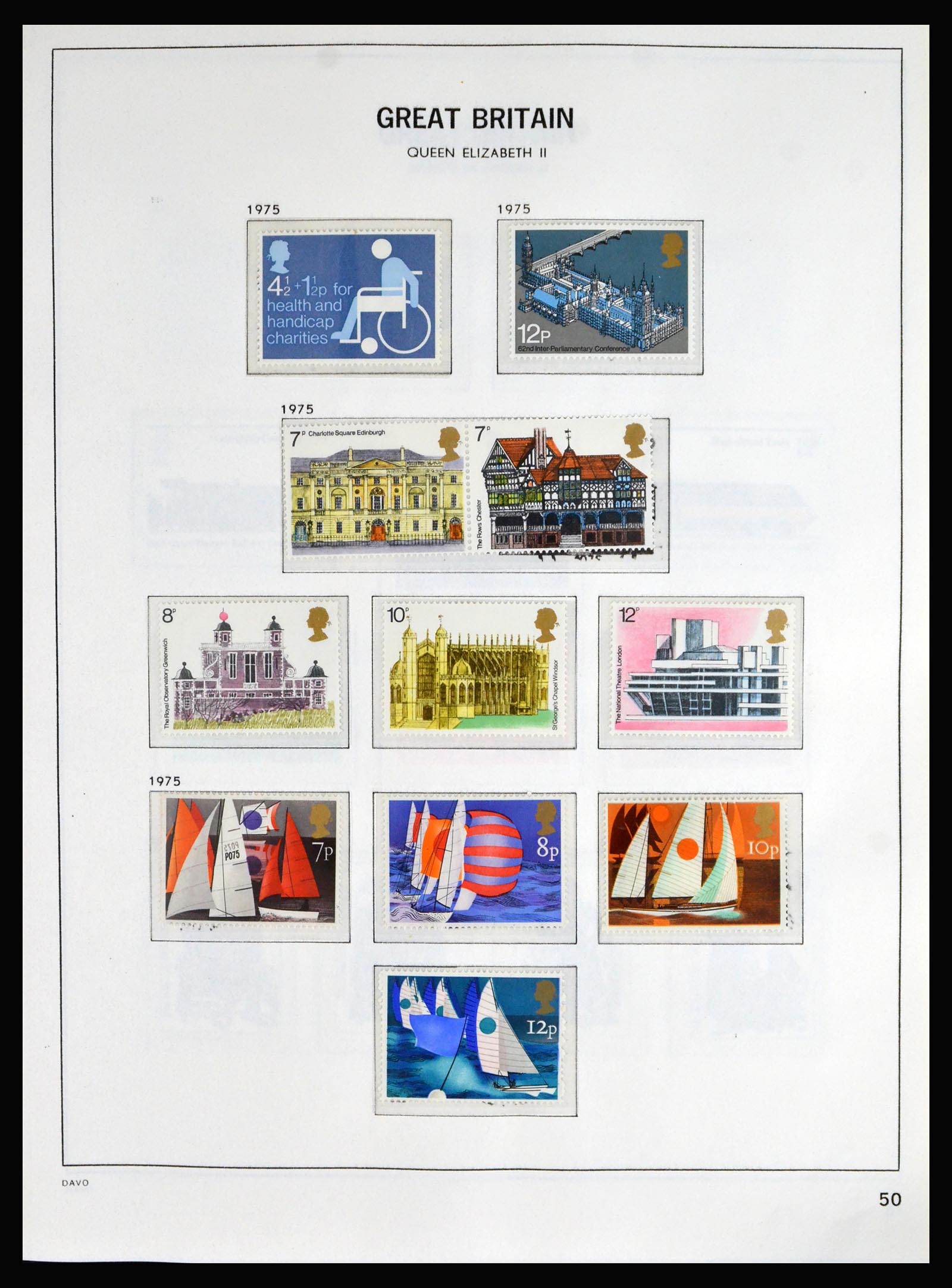 40208 0046 - Postzegelverzameling 40208 Engeland 1887-2004.