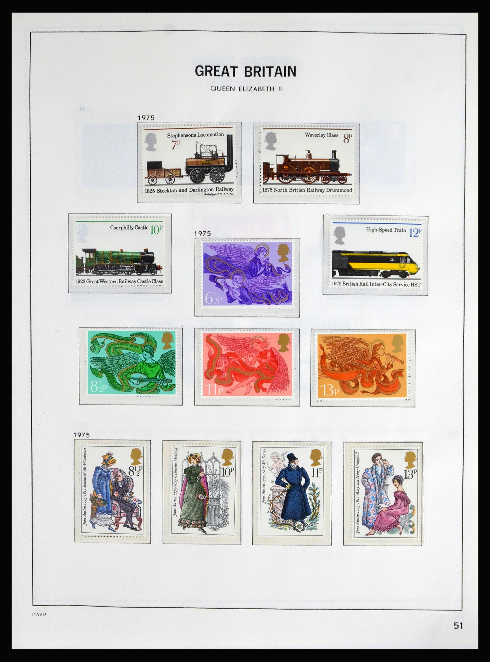 40208 0047 - Postzegelverzameling 40208 Engeland 1887-2004.