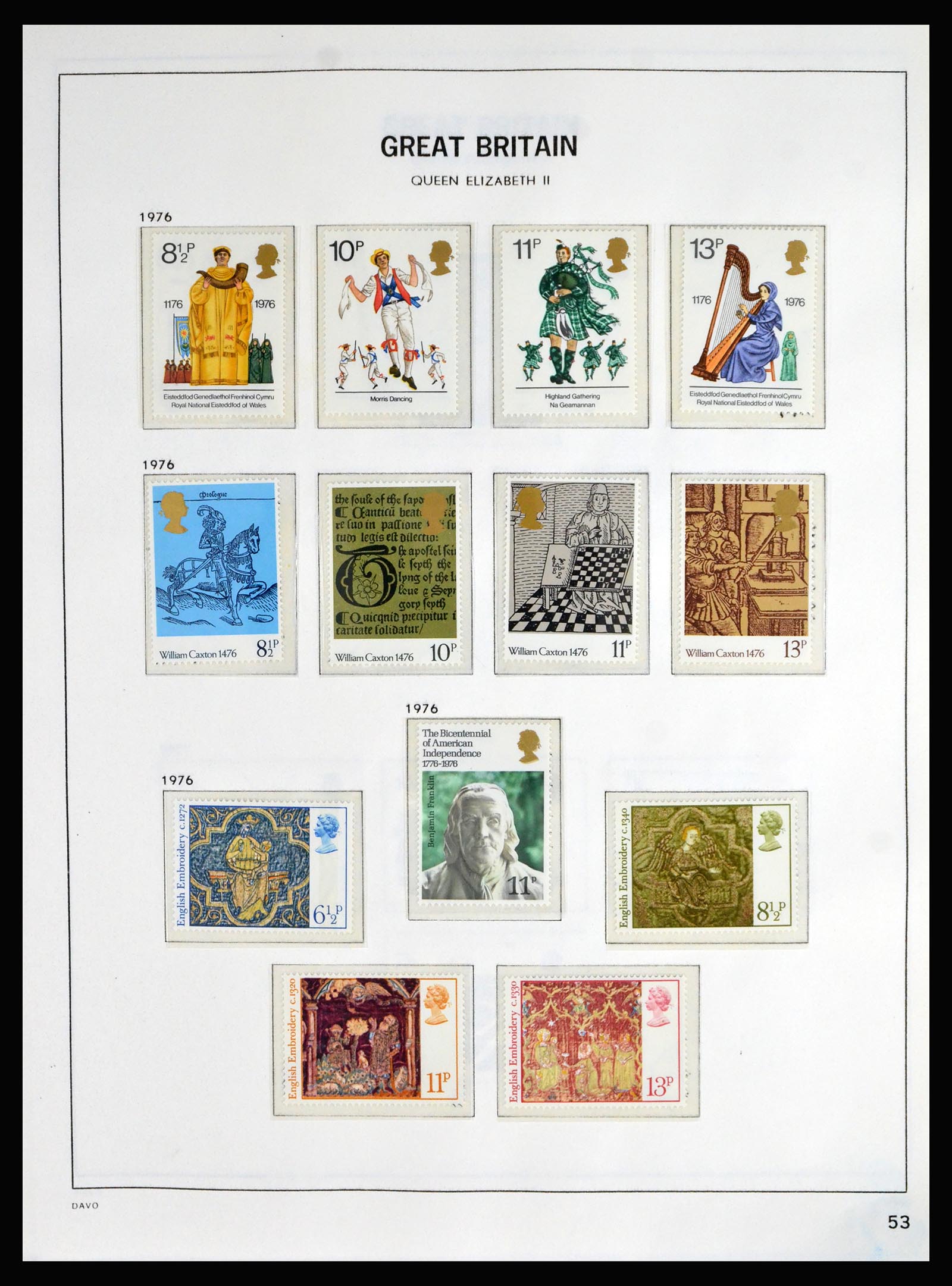 40208 0049 - Postzegelverzameling 40208 Engeland 1887-2004.