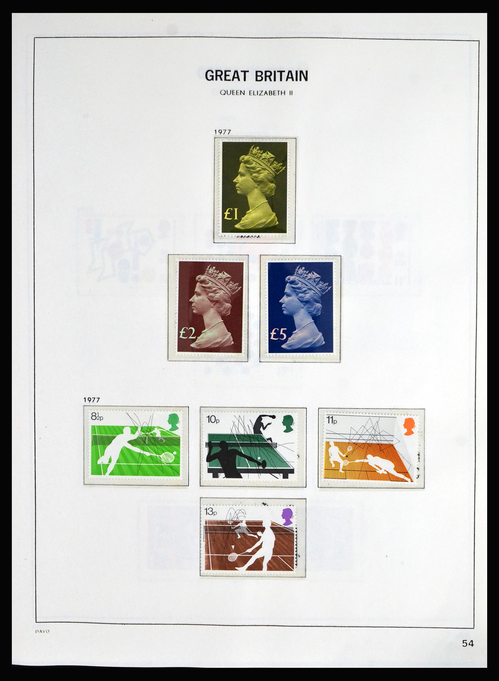 40208 0050 - Postzegelverzameling 40208 Engeland 1887-2004.
