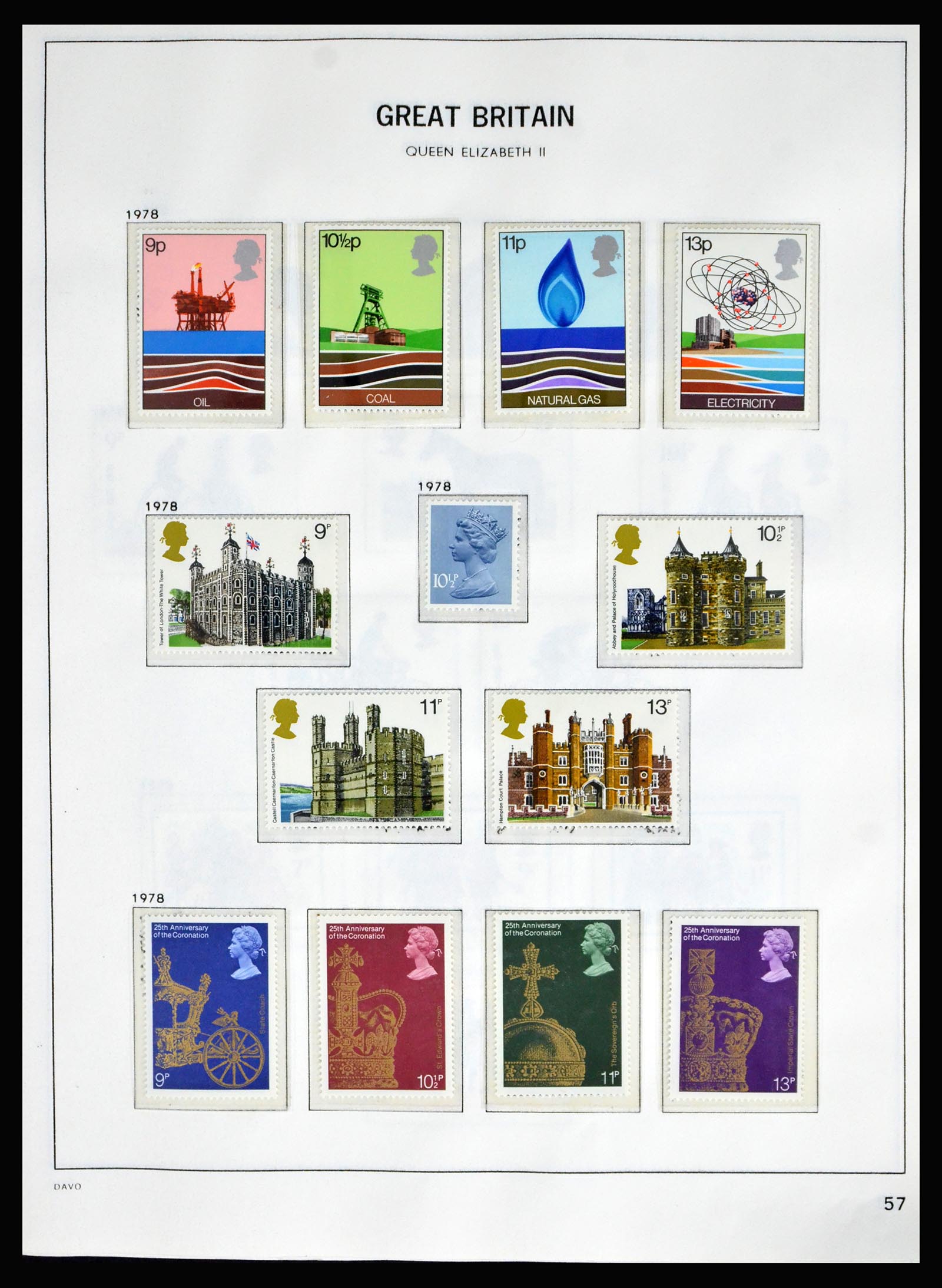 40208 0053 - Postzegelverzameling 40208 Engeland 1887-2004.