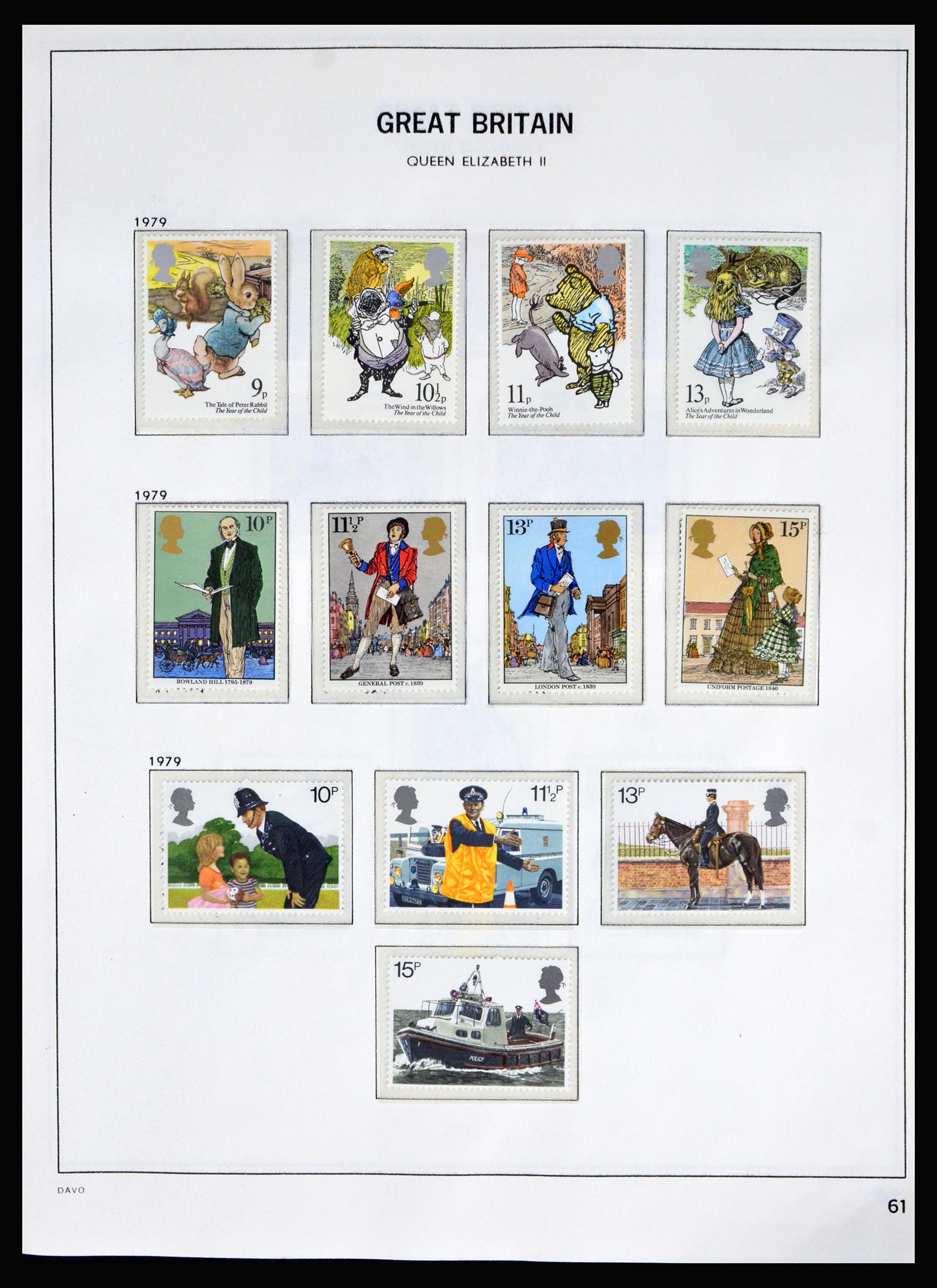 40208 0057 - Postzegelverzameling 40208 Engeland 1887-2004.