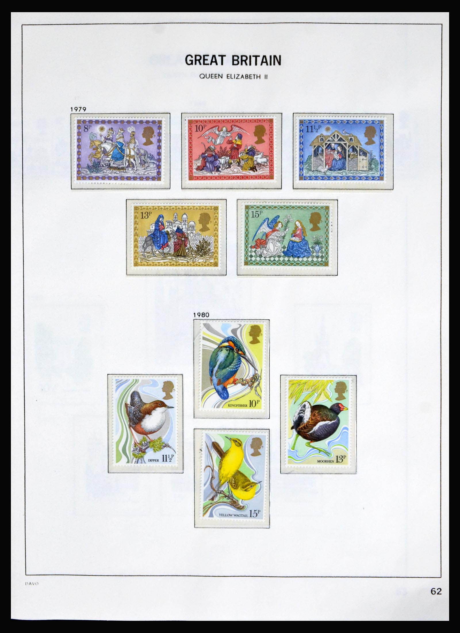 40208 0058 - Postzegelverzameling 40208 Engeland 1887-2004.