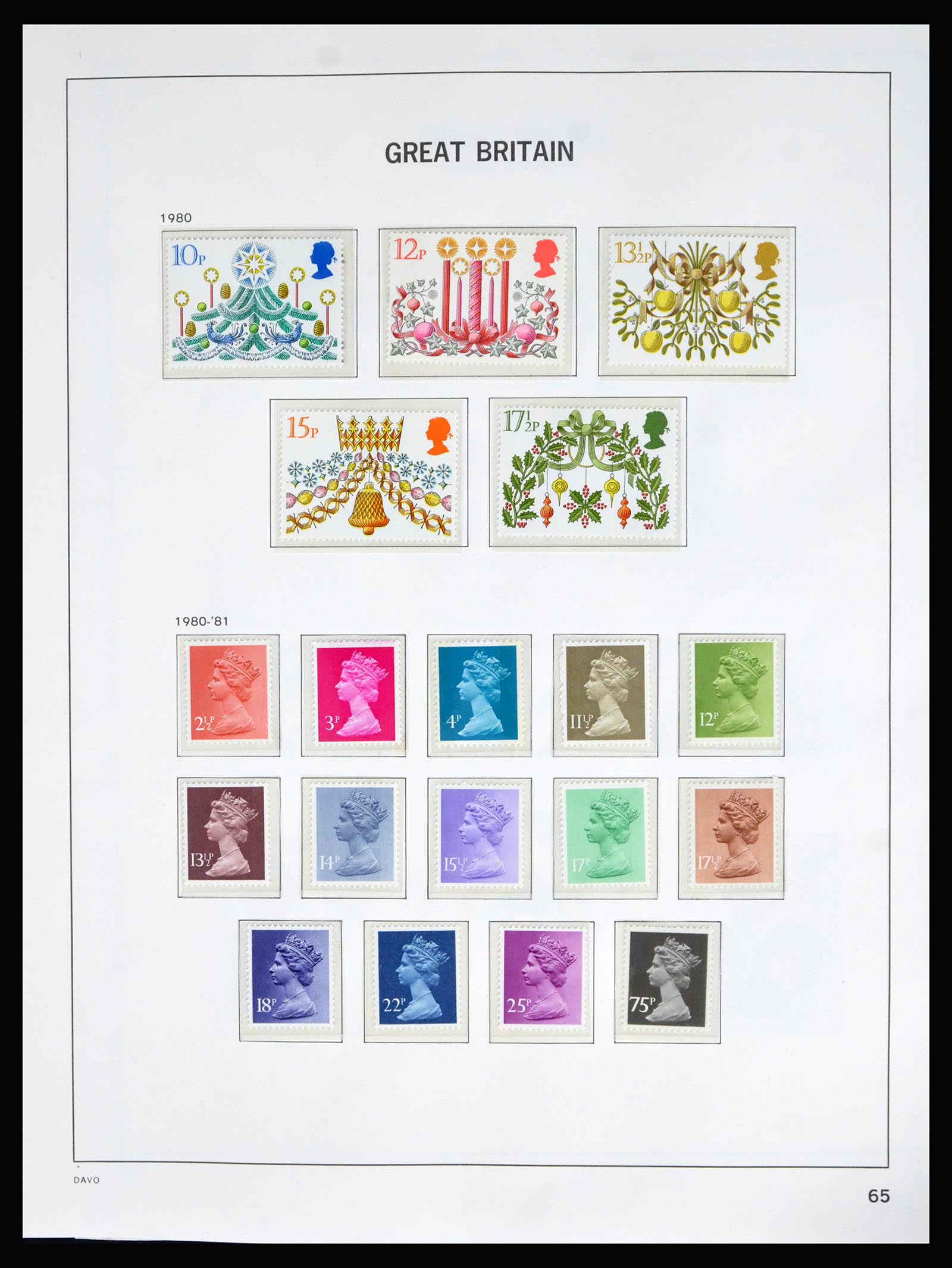 40208 0061 - Postzegelverzameling 40208 Engeland 1887-2004.
