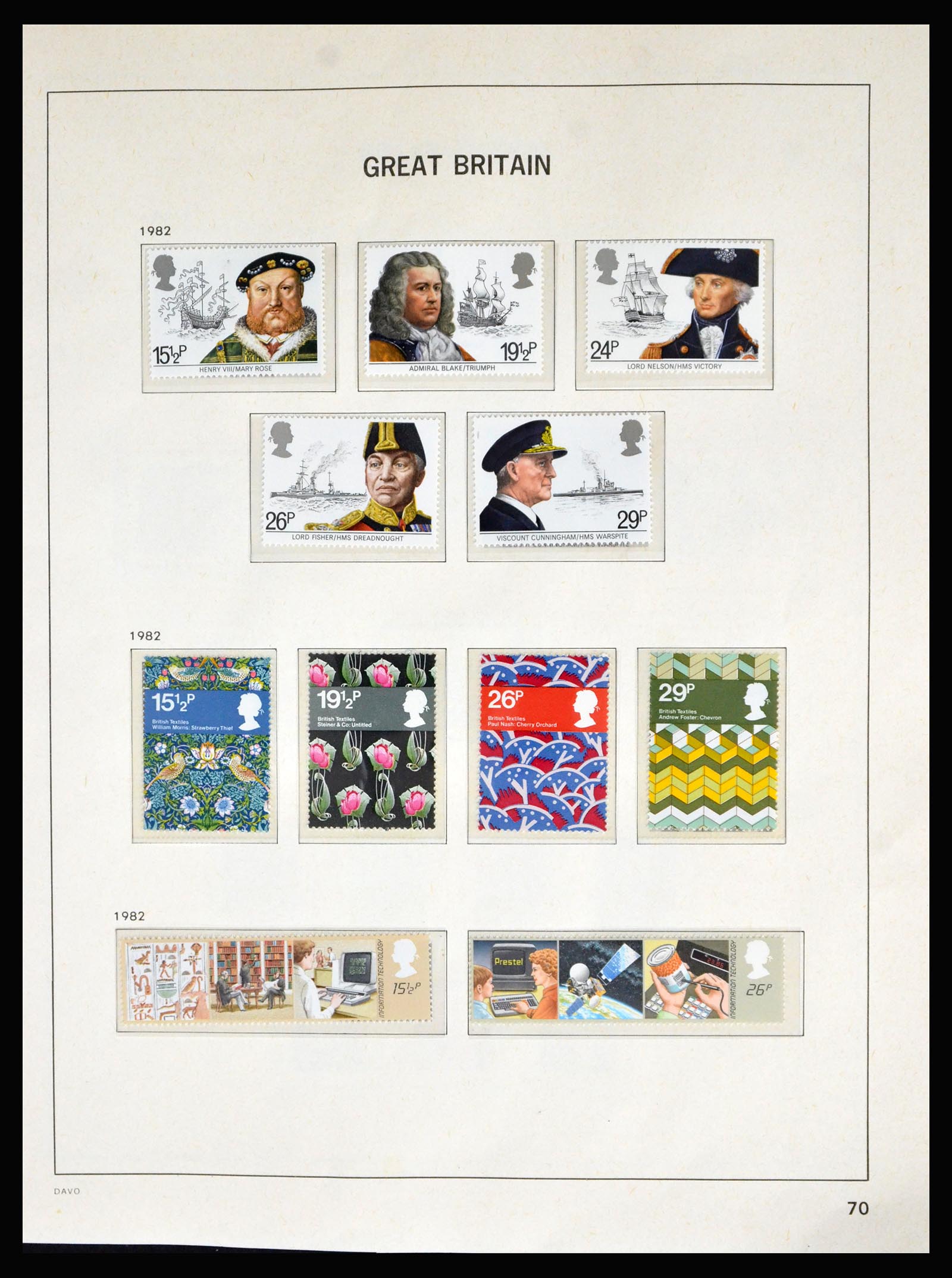 40208 0066 - Postzegelverzameling 40208 Engeland 1887-2004.