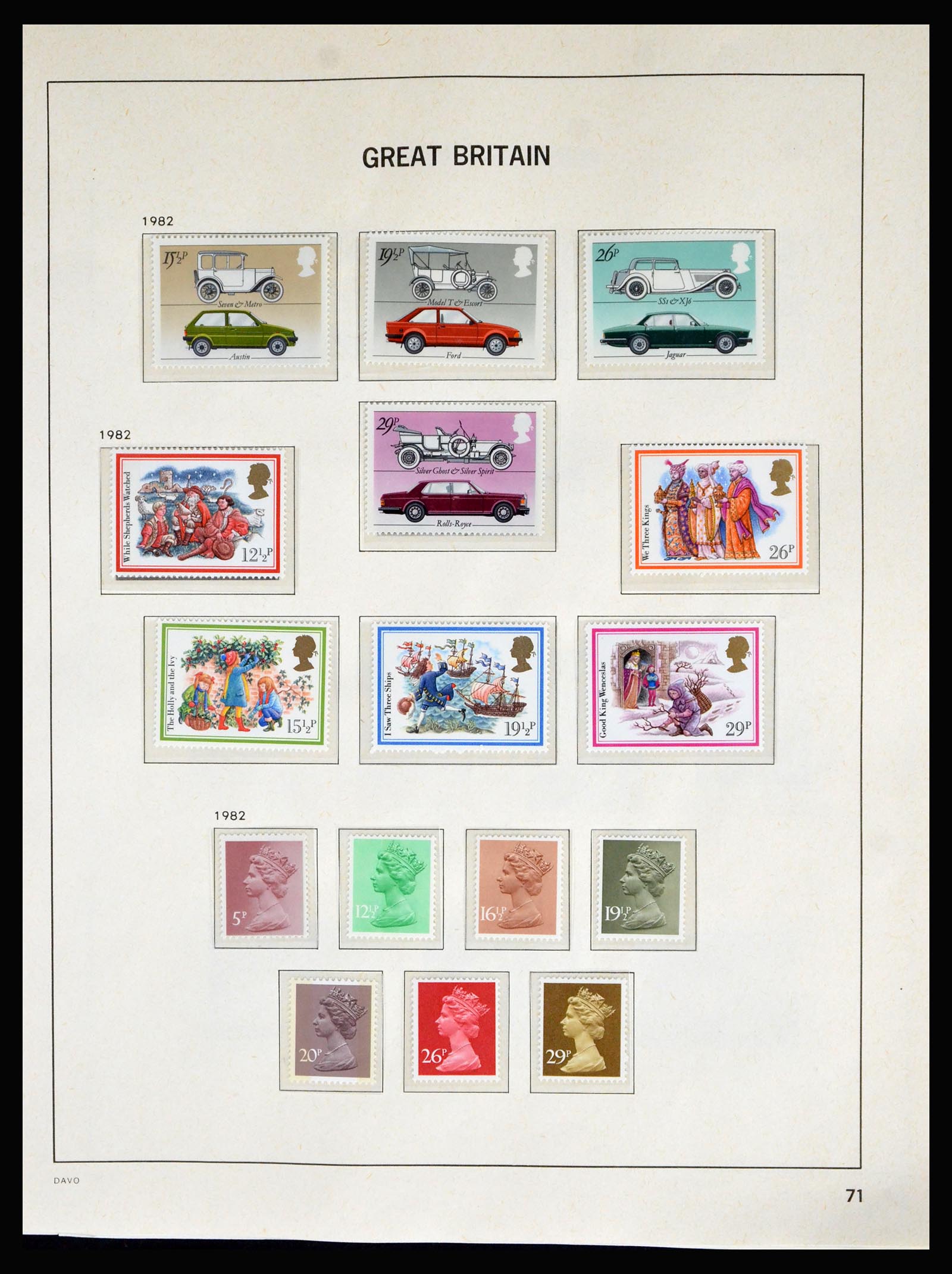 40208 0067 - Postzegelverzameling 40208 Engeland 1887-2004.