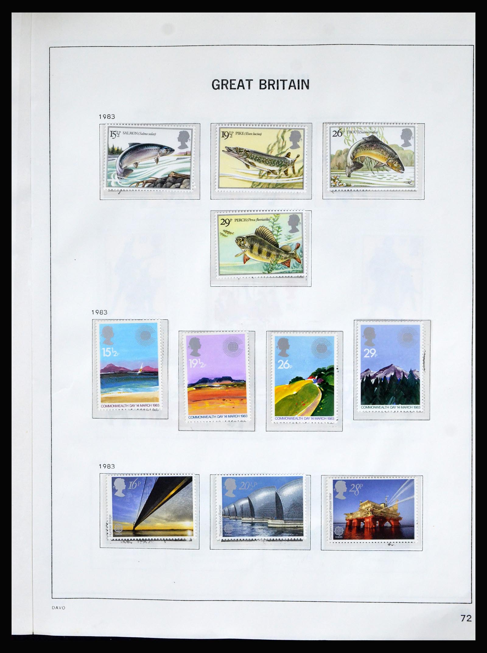 40208 0068 - Postzegelverzameling 40208 Engeland 1887-2004.