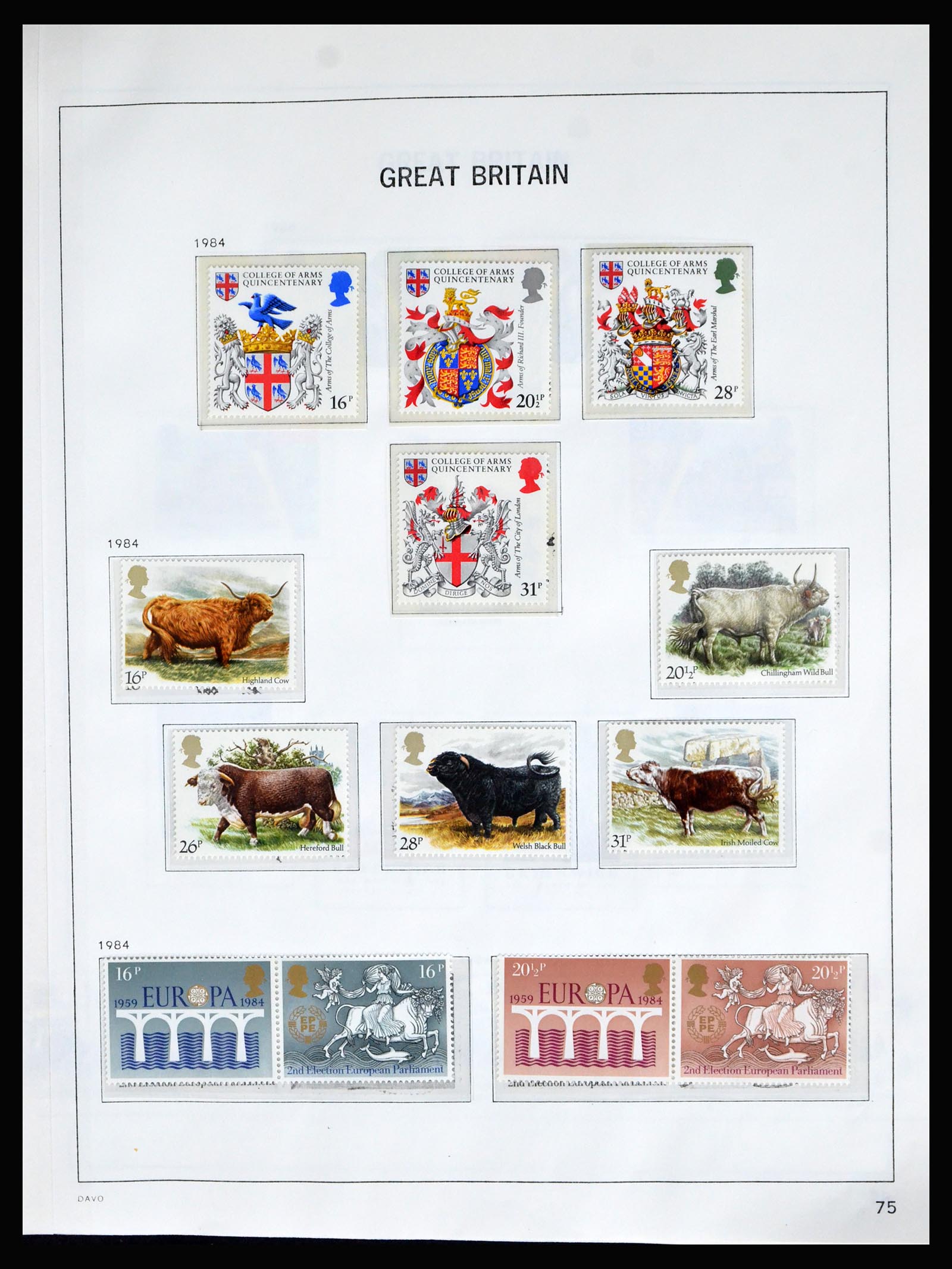 40208 0071 - Postzegelverzameling 40208 Engeland 1887-2004.