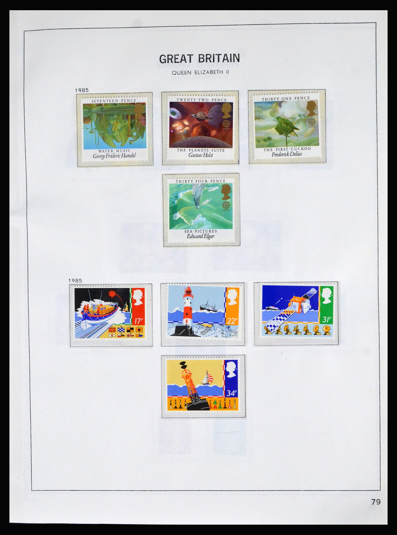 40208 0075 - Postzegelverzameling 40208 Engeland 1887-2004.