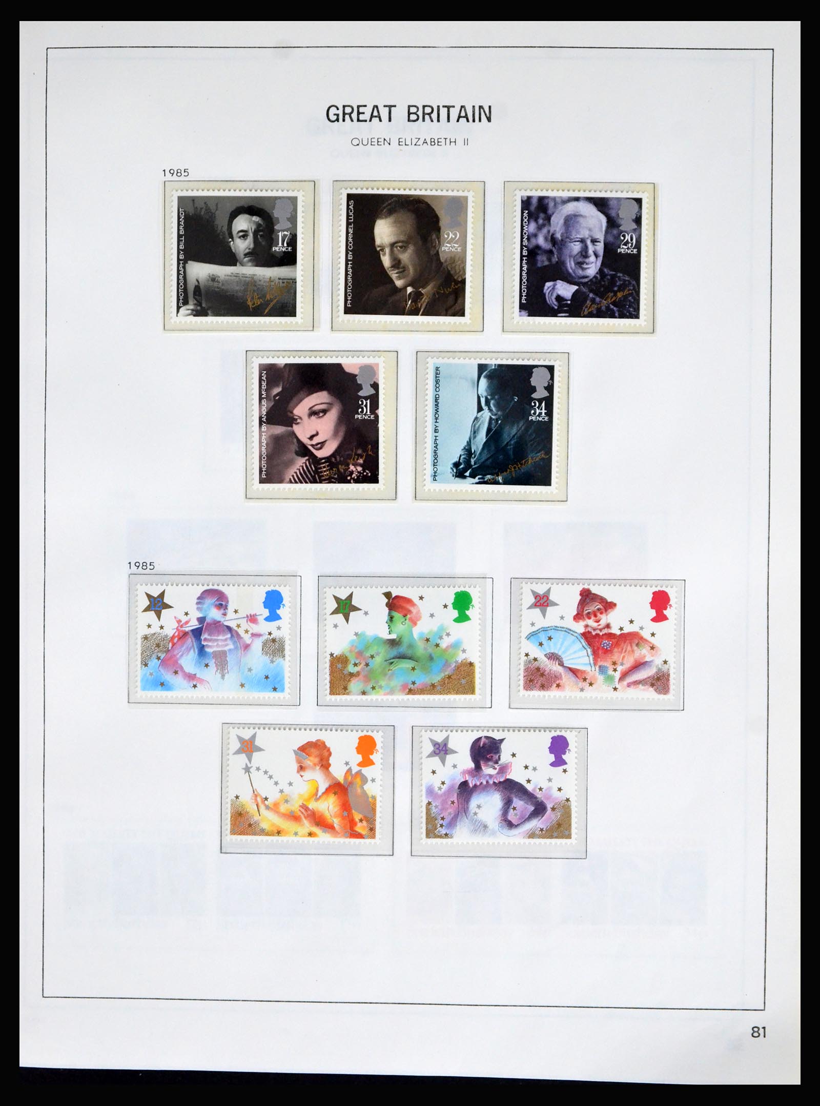 40208 0077 - Postzegelverzameling 40208 Engeland 1887-2004.