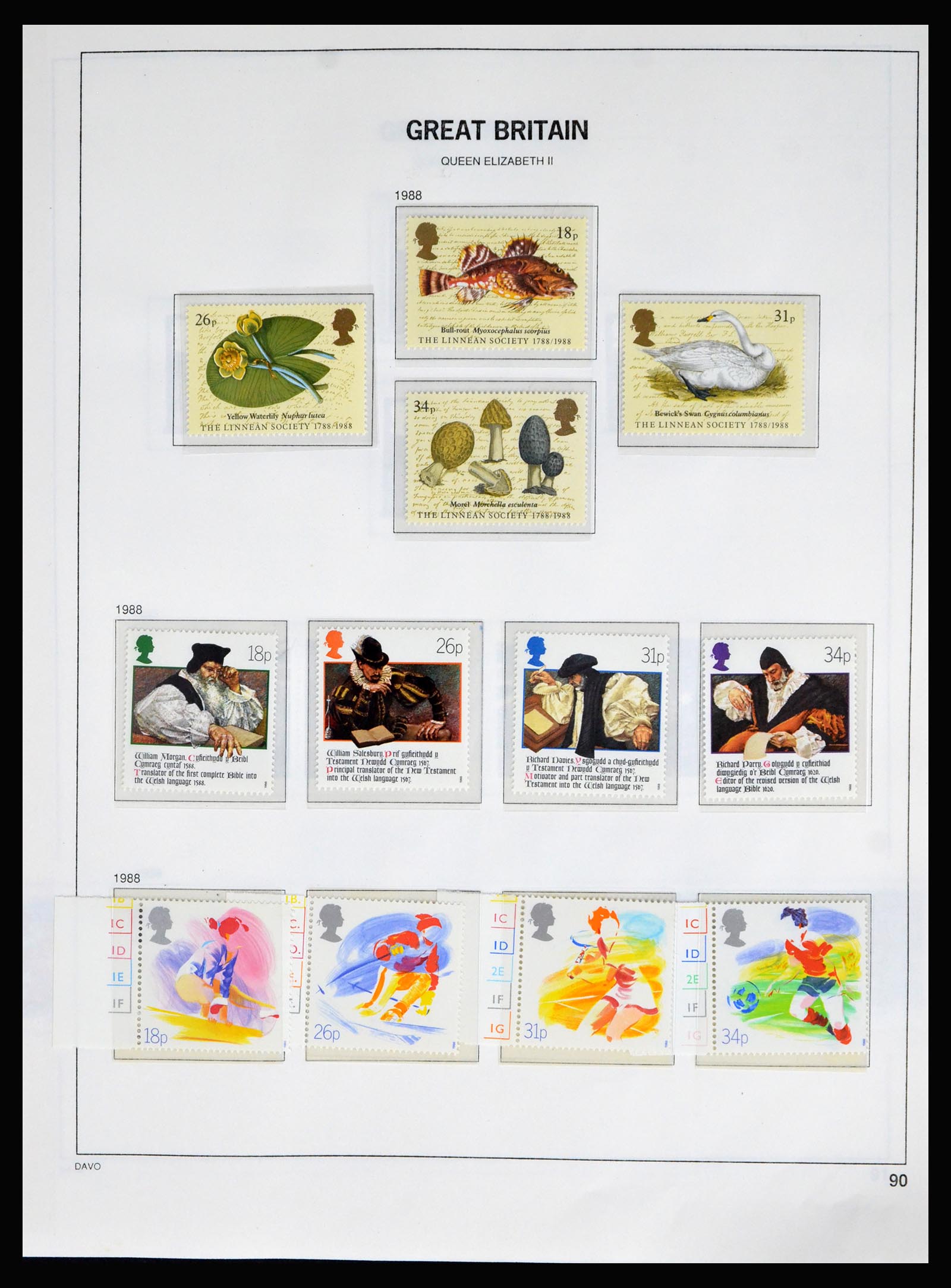 40208 0086 - Postzegelverzameling 40208 Engeland 1887-2004.