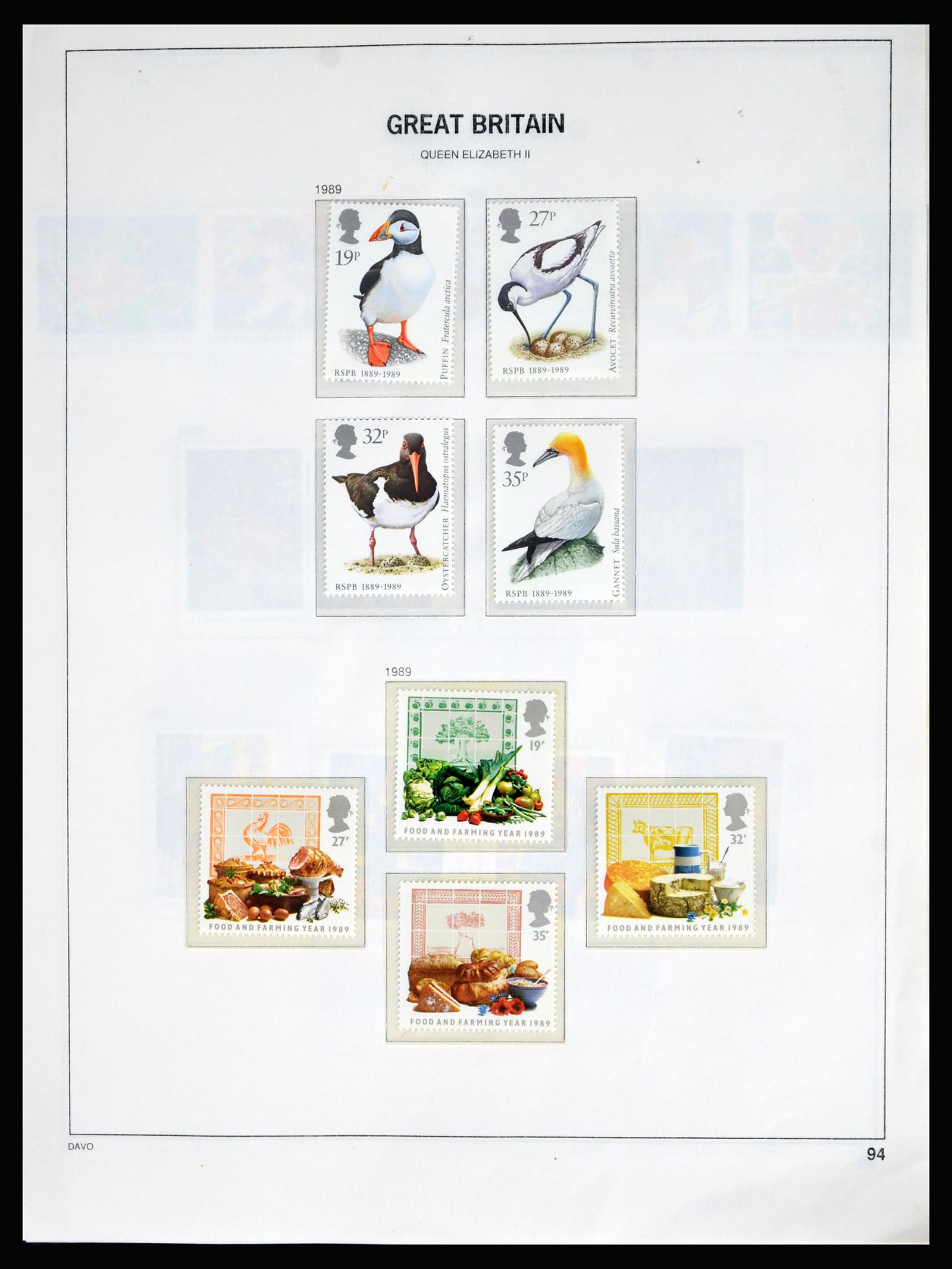 40208 0090 - Postzegelverzameling 40208 Engeland 1887-2004.
