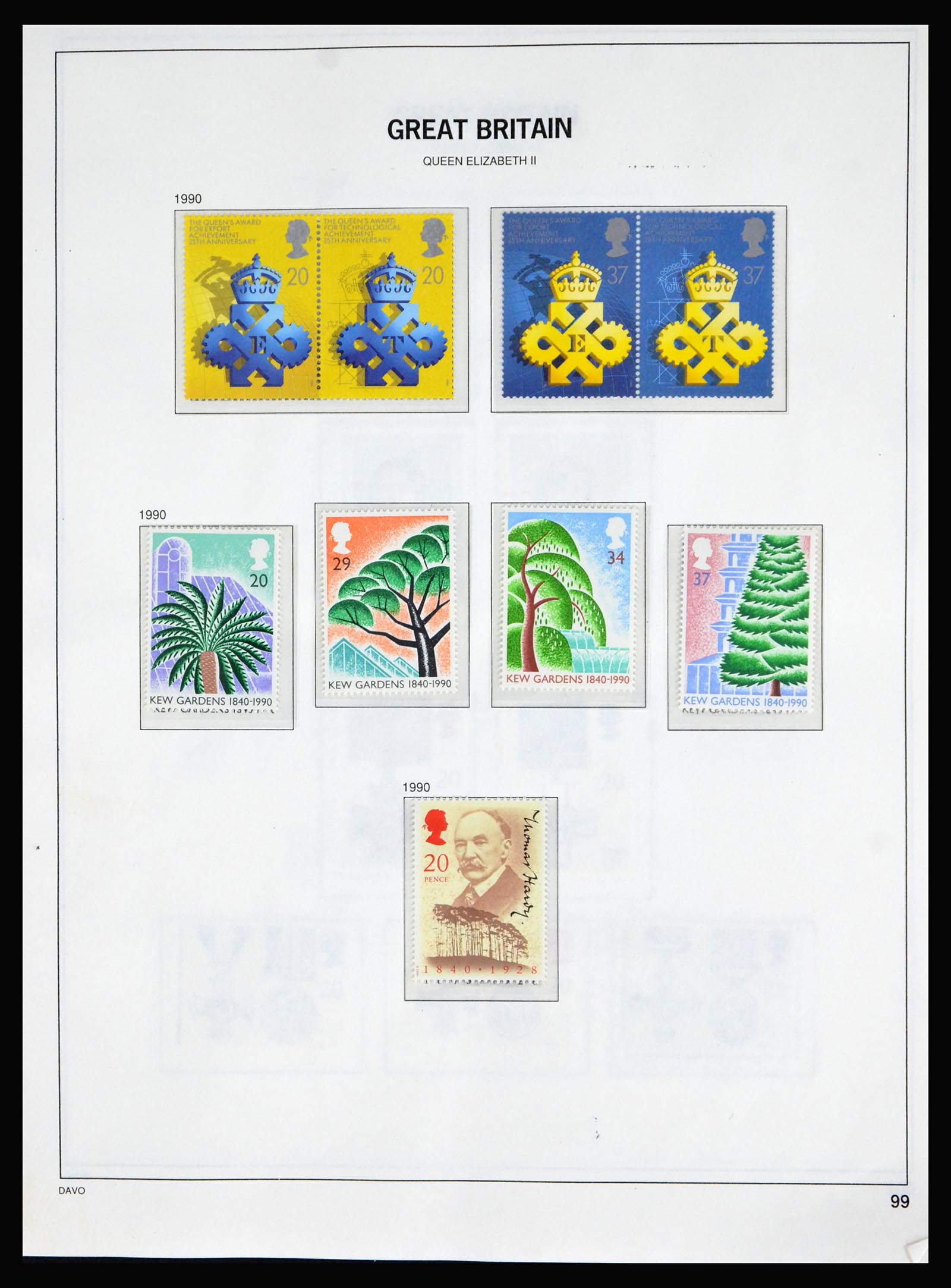 40208 0096 - Postzegelverzameling 40208 Engeland 1887-2004.