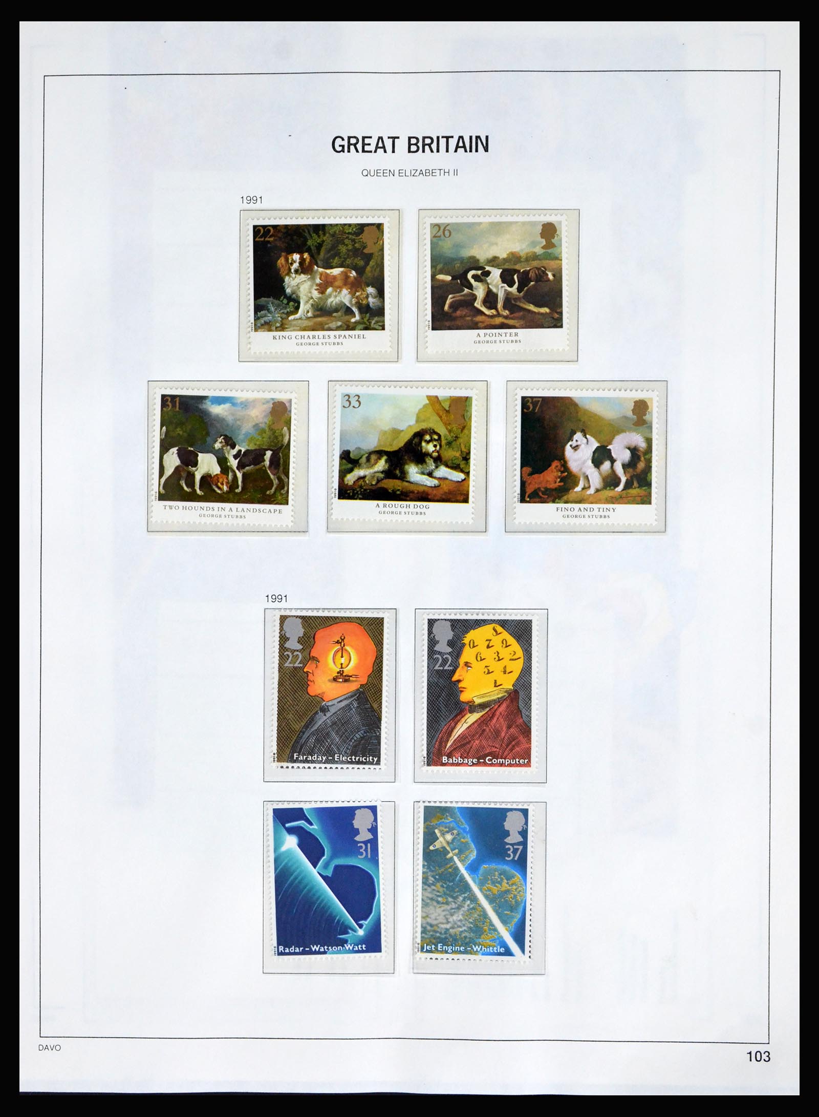 40208 0100 - Postzegelverzameling 40208 Engeland 1887-2004.