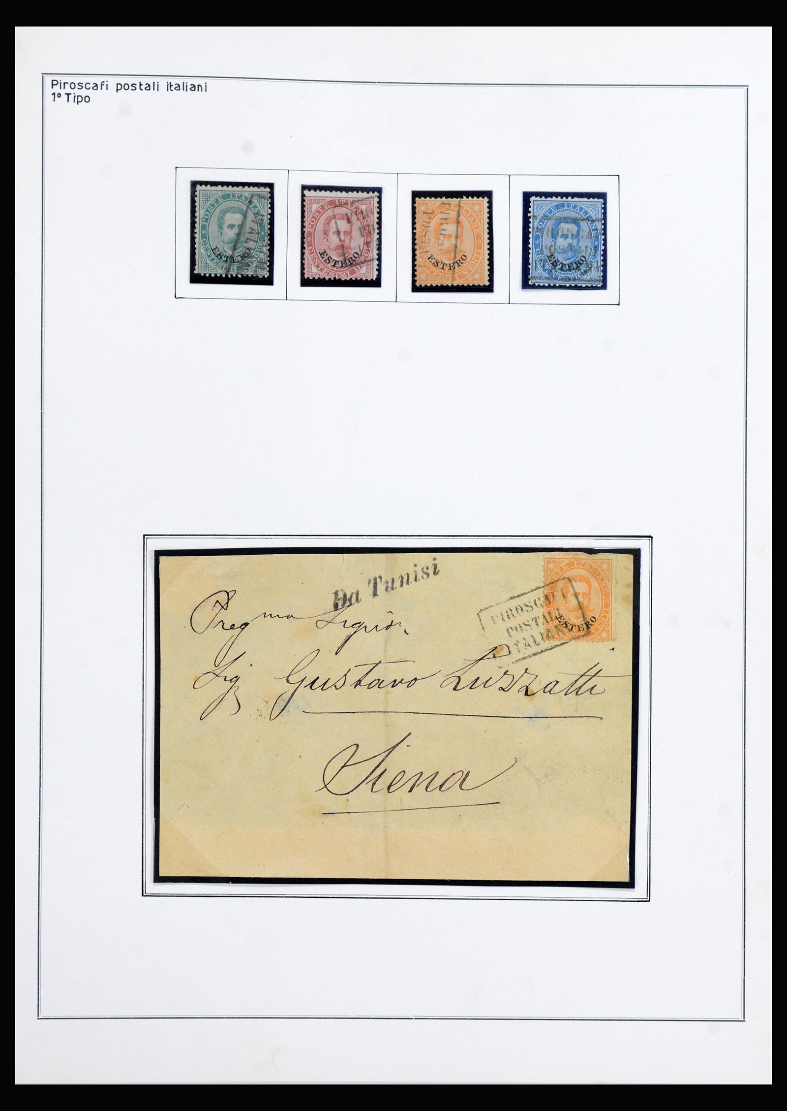 40225 0022 - Stamp collection 40225 Italian post in Levant specialised collection 1871-1923.