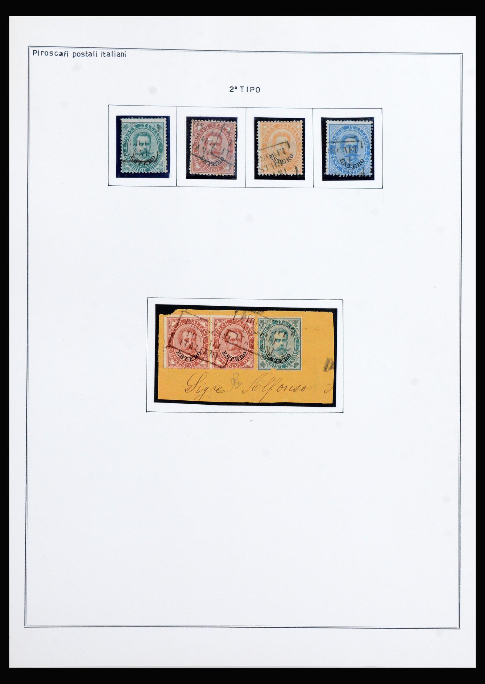 40225 0023 - Stamp collection 40225 Italian post in Levant specialised collection 1871-1923.