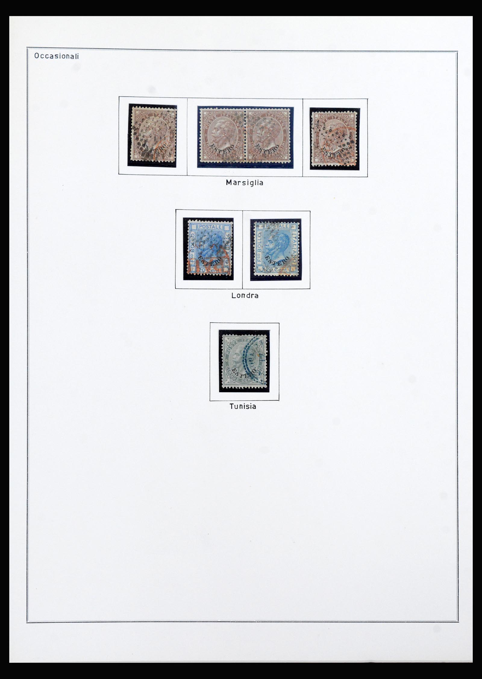40225 0027 - Stamp collection 40225 Italian post in Levant specialised collection 1871-1923.