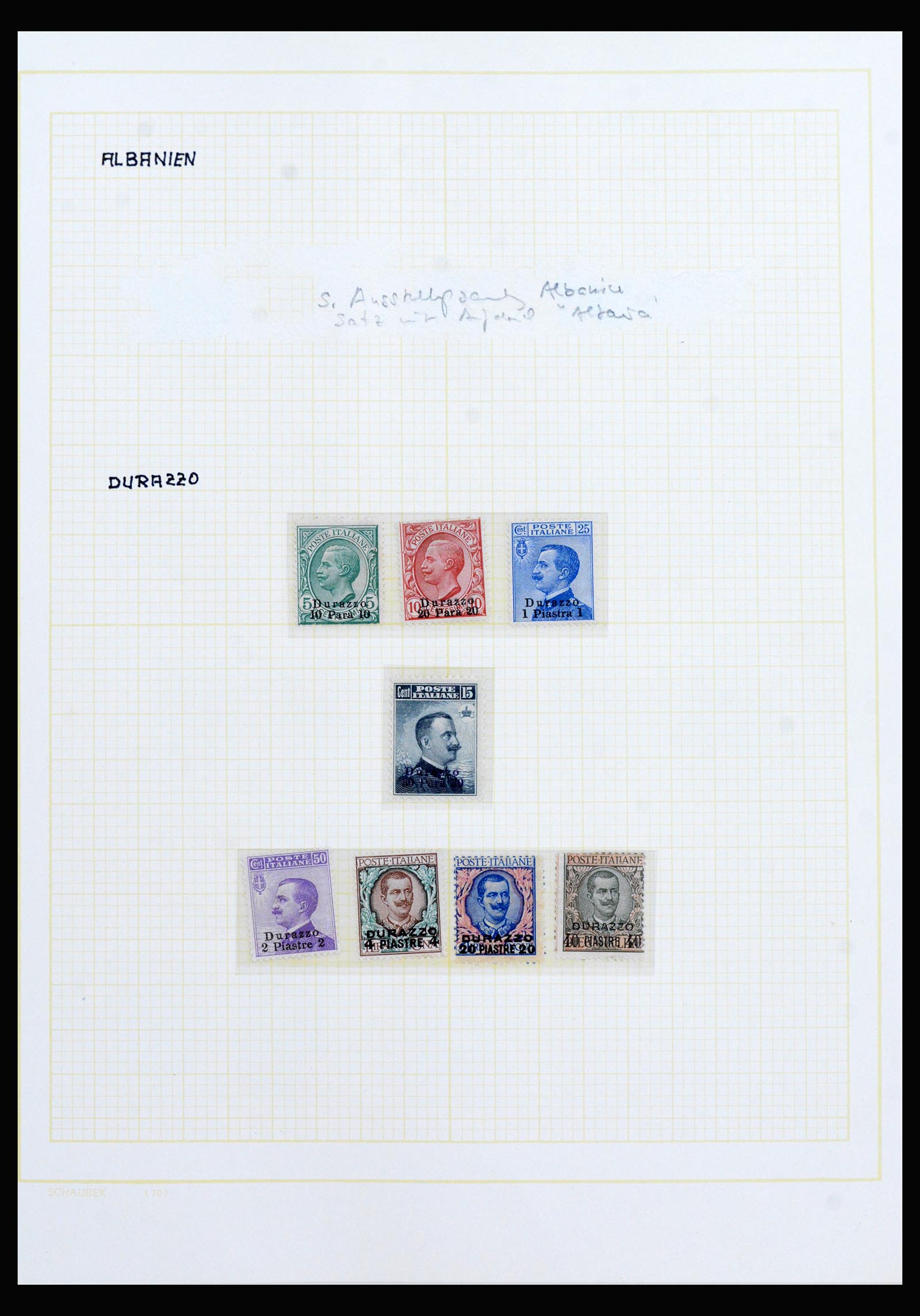 40225 0032 - Stamp collection 40225 Italian post in Levant specialised collection 1871-1923.