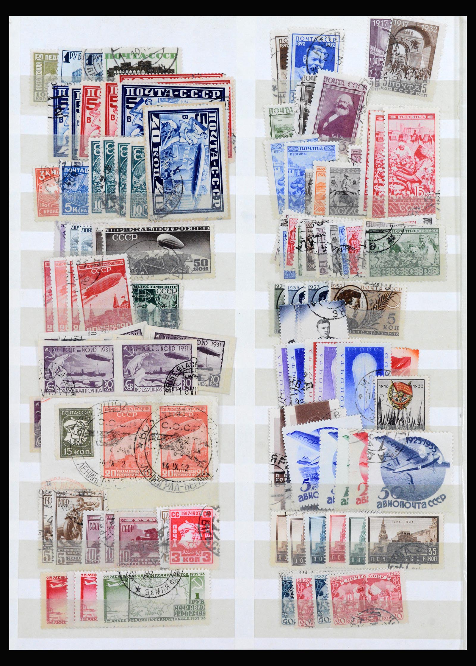 40232 0004 - Postzegel verzameling 40232 Rusland en gebieden 1922-1970.
